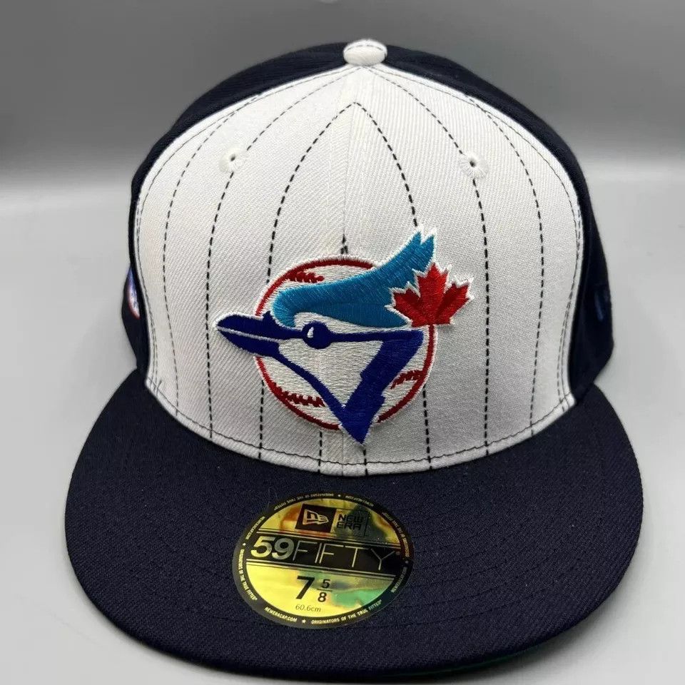Toronto Blue Jays Hat Men 7 5/8 59Fifty New Era Fitted Cap