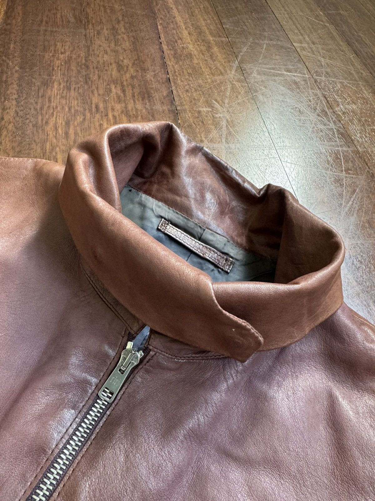 Paul Smith PAUL SMITH SHEEPSKIN LEATHER JACKET Size US M / EU 48-50 / 2 - 7 Thumbnail