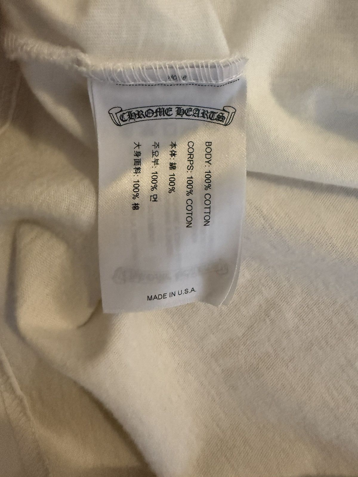 Chrome Hearts Chrome Hearts Rainbow Tee Size US XXL / EU 58 / 5 - 5 Thumbnail