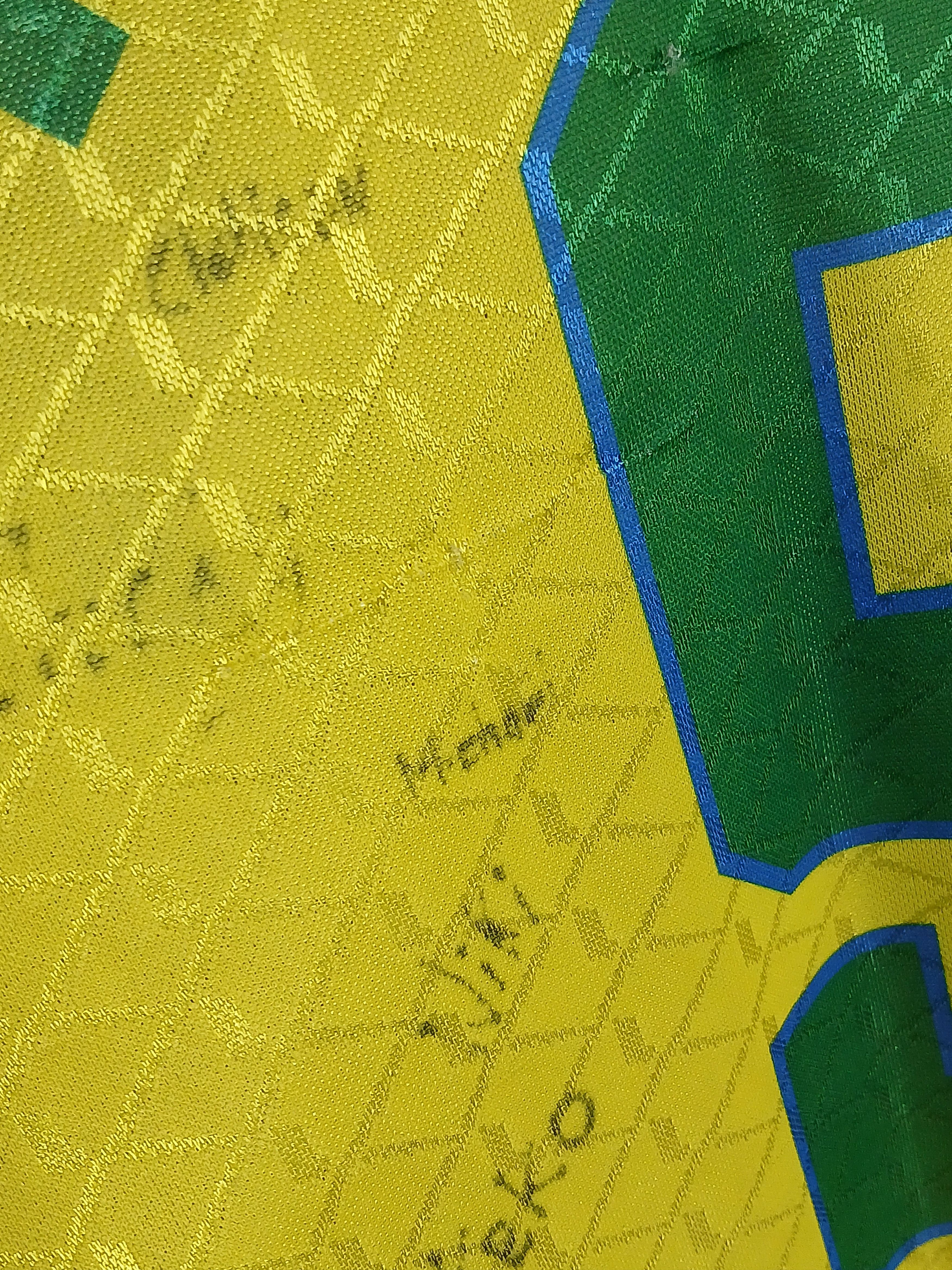 Vintage Brazil National Football Team Ronaldo Jersey T-Shirt Size US XXL / EU 58 / 5 - 11 Thumbnail