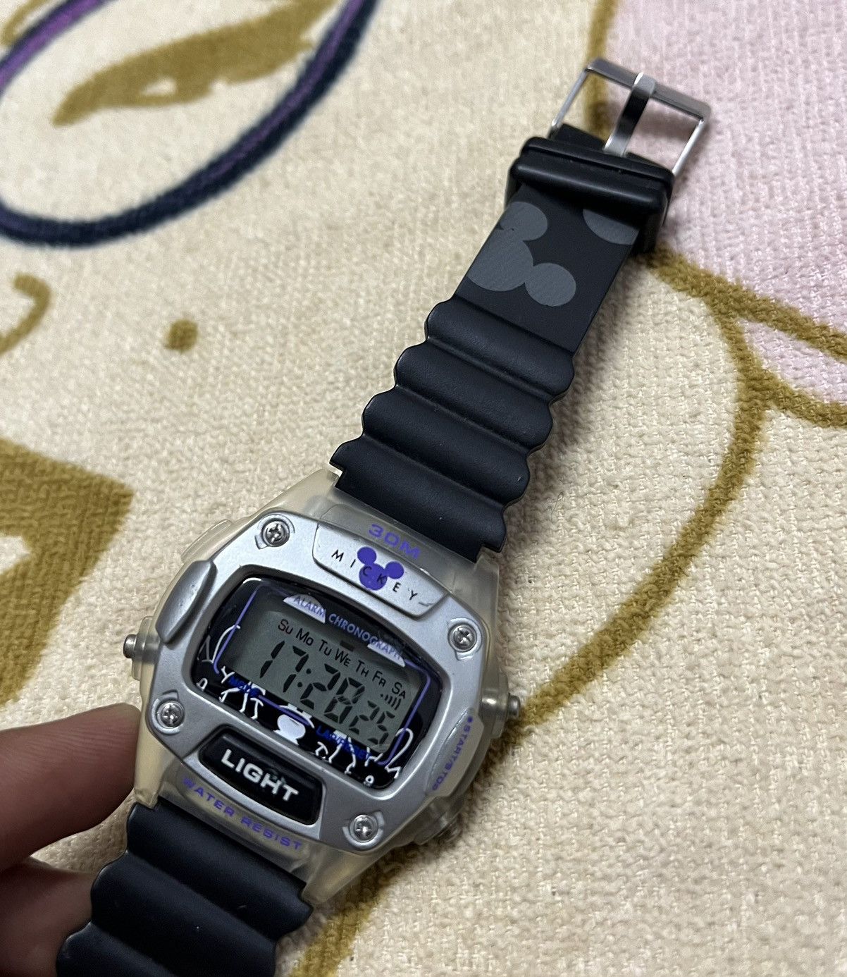 Disney × Mickey Mouse × Vintage Rare💣Vintage MICKEY MOUSE Digital Watch Size ONE SIZE - 9 Thumbnail