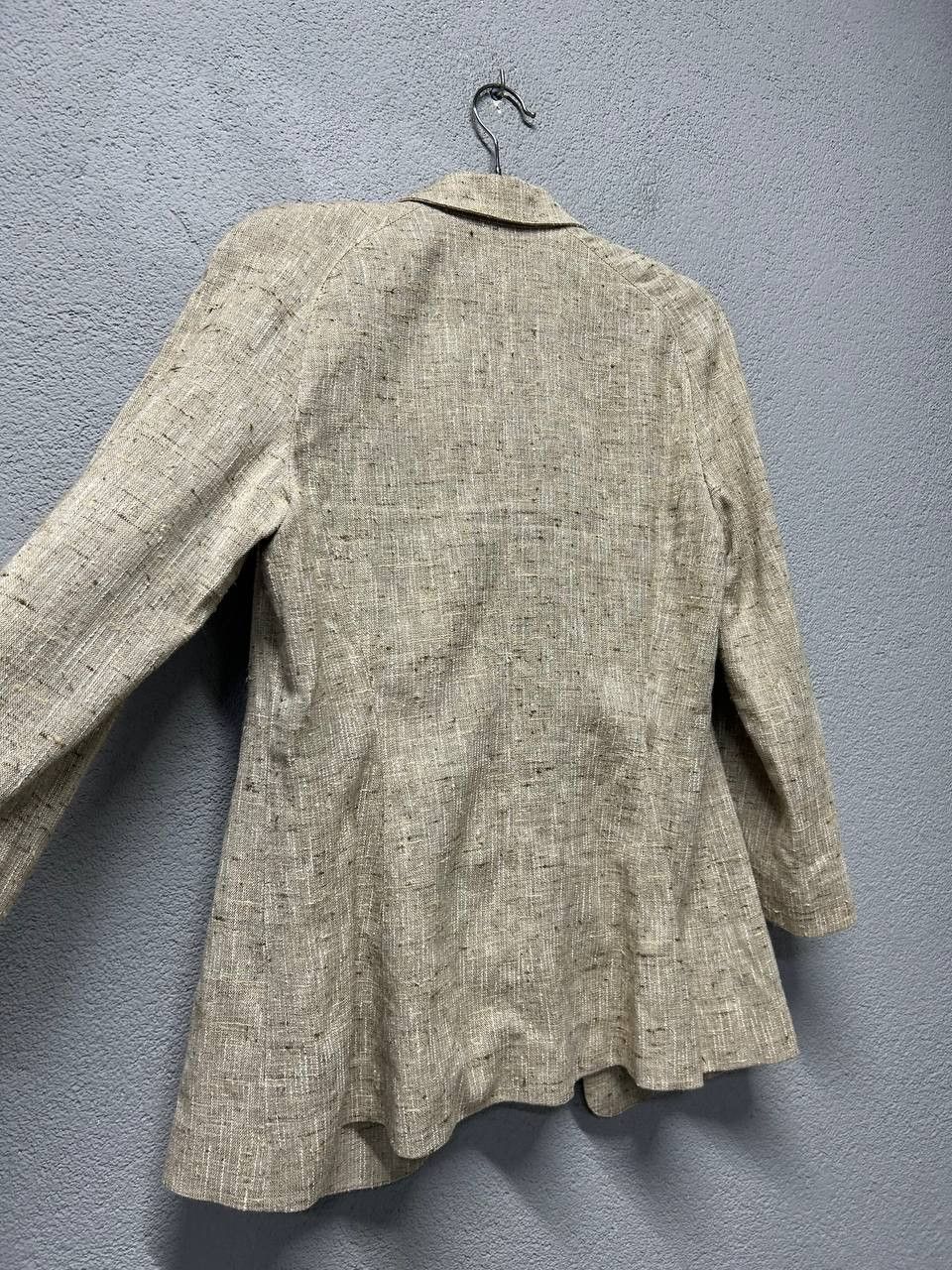 Thierry Mugler vintage Thierry Mugler womens linen silk blazer jacket M - L Size M / US 6-8 / IT 42-44 - 13 Thumbnail