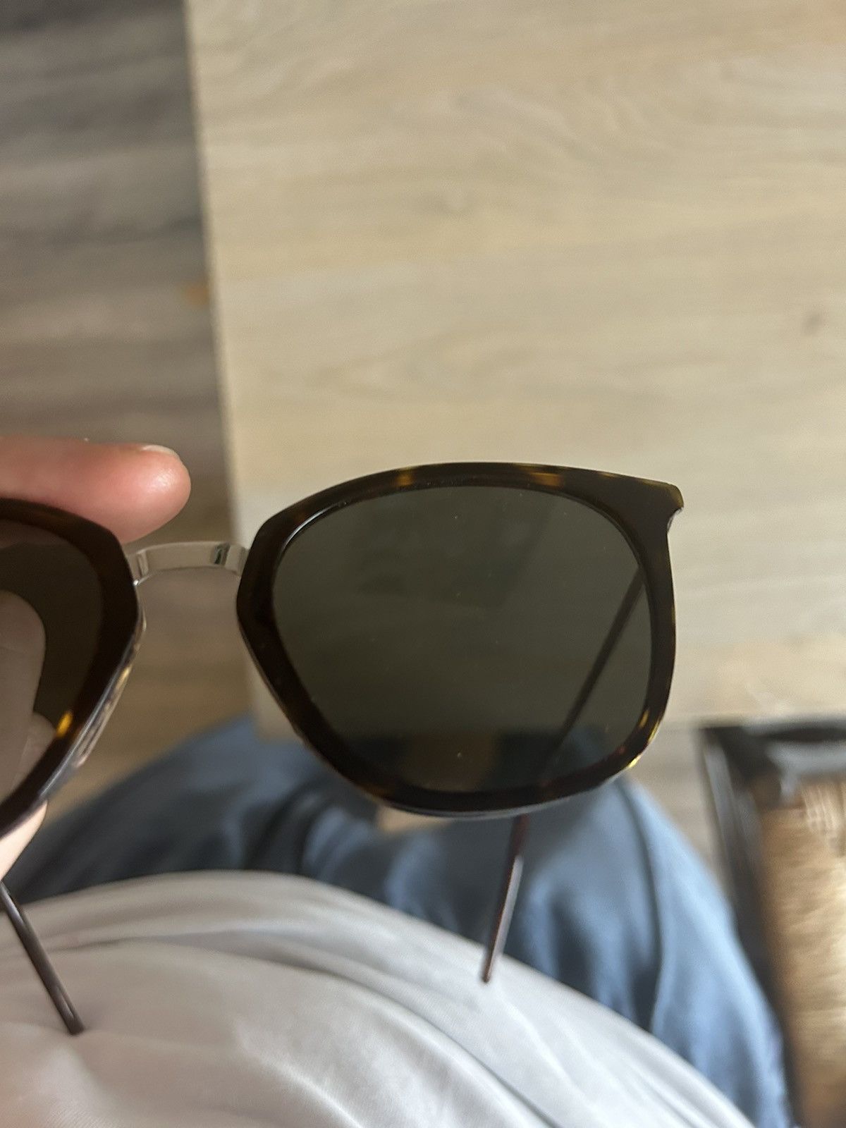 Saint Laurent Paris SL 375 004 Tortoise Sunglasses Size ONE SIZE - 6 Thumbnail