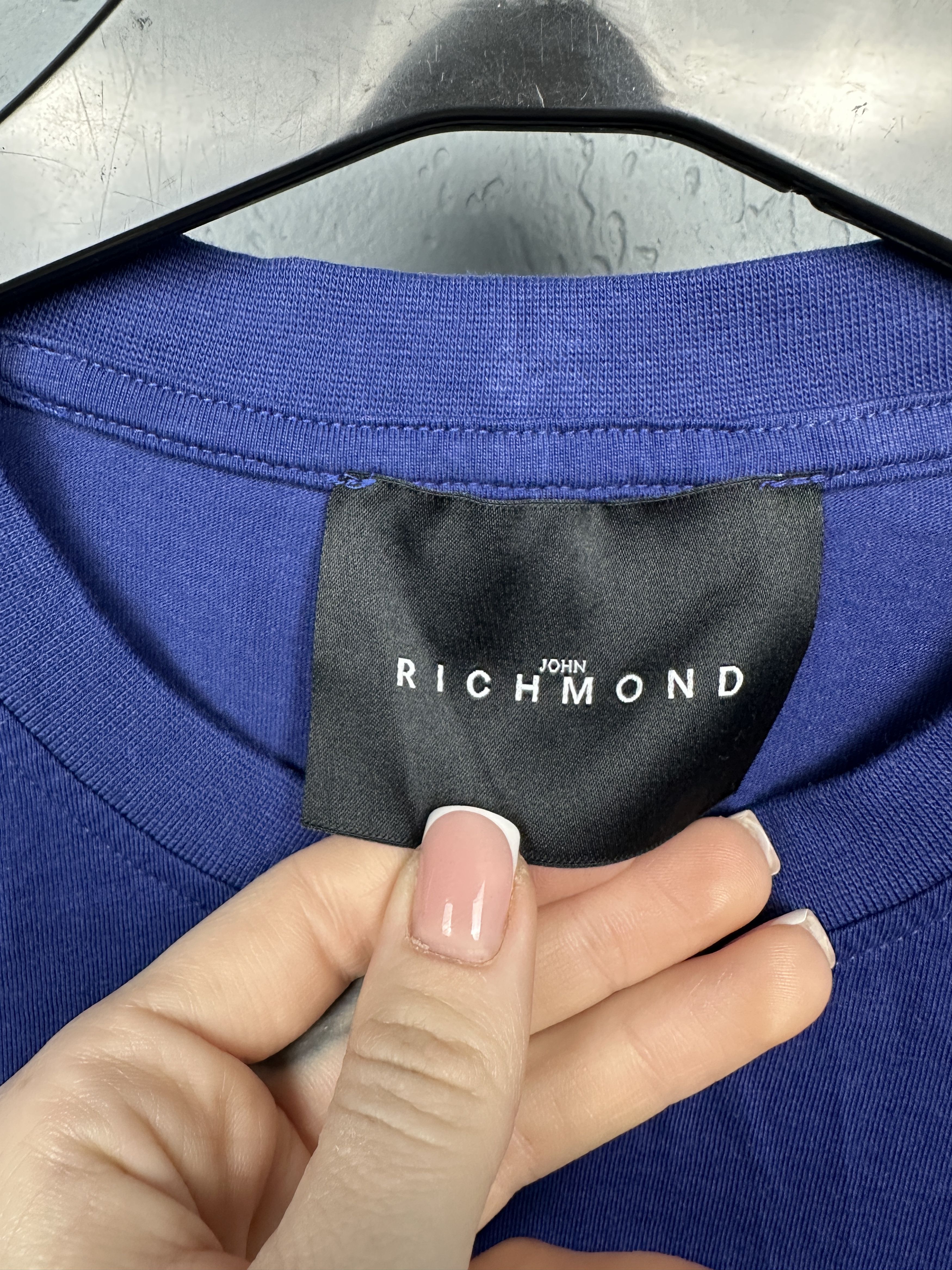 John Richmond John Richmond Luxury Mens Crew Neck T-Shirt Size US L / EU 52-54 / 3 - 4 Thumbnail