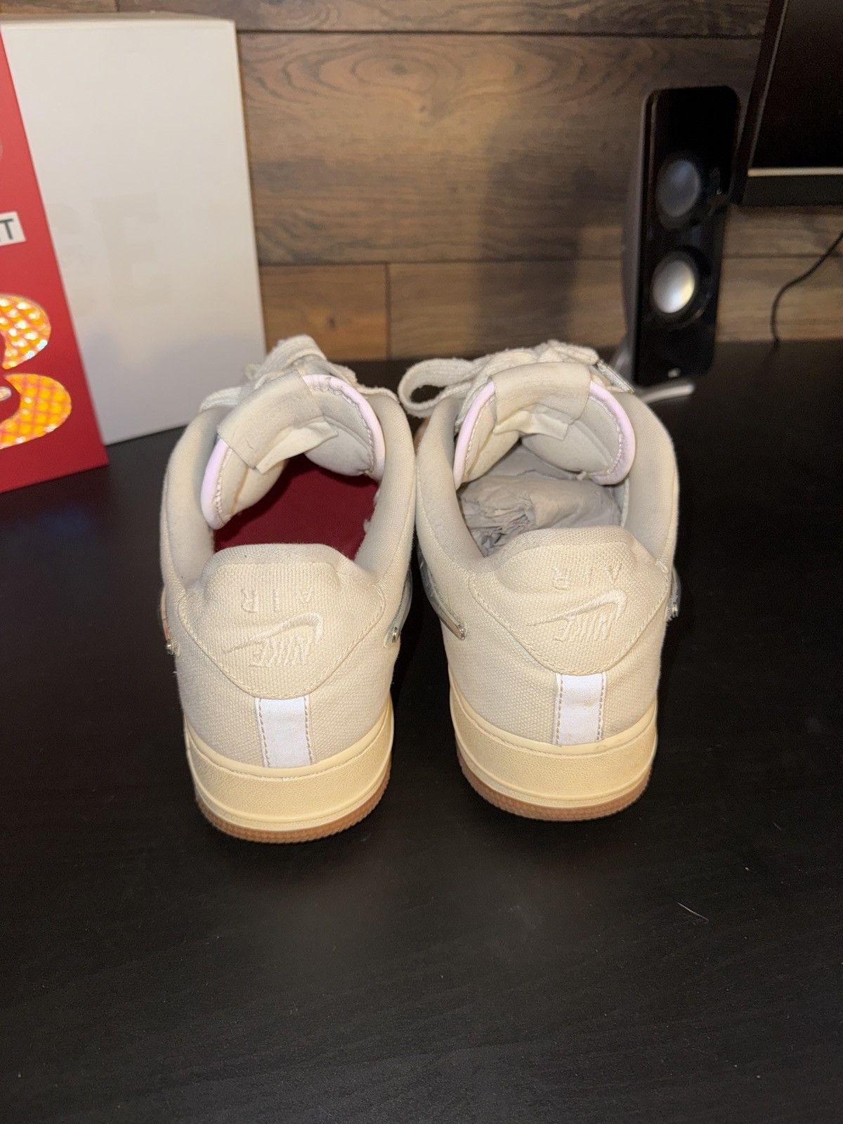 Nike × Travis Scott Nike airforce 1 Travis scott sails Size US 9.5 / EU 42-43 - 4 Thumbnail