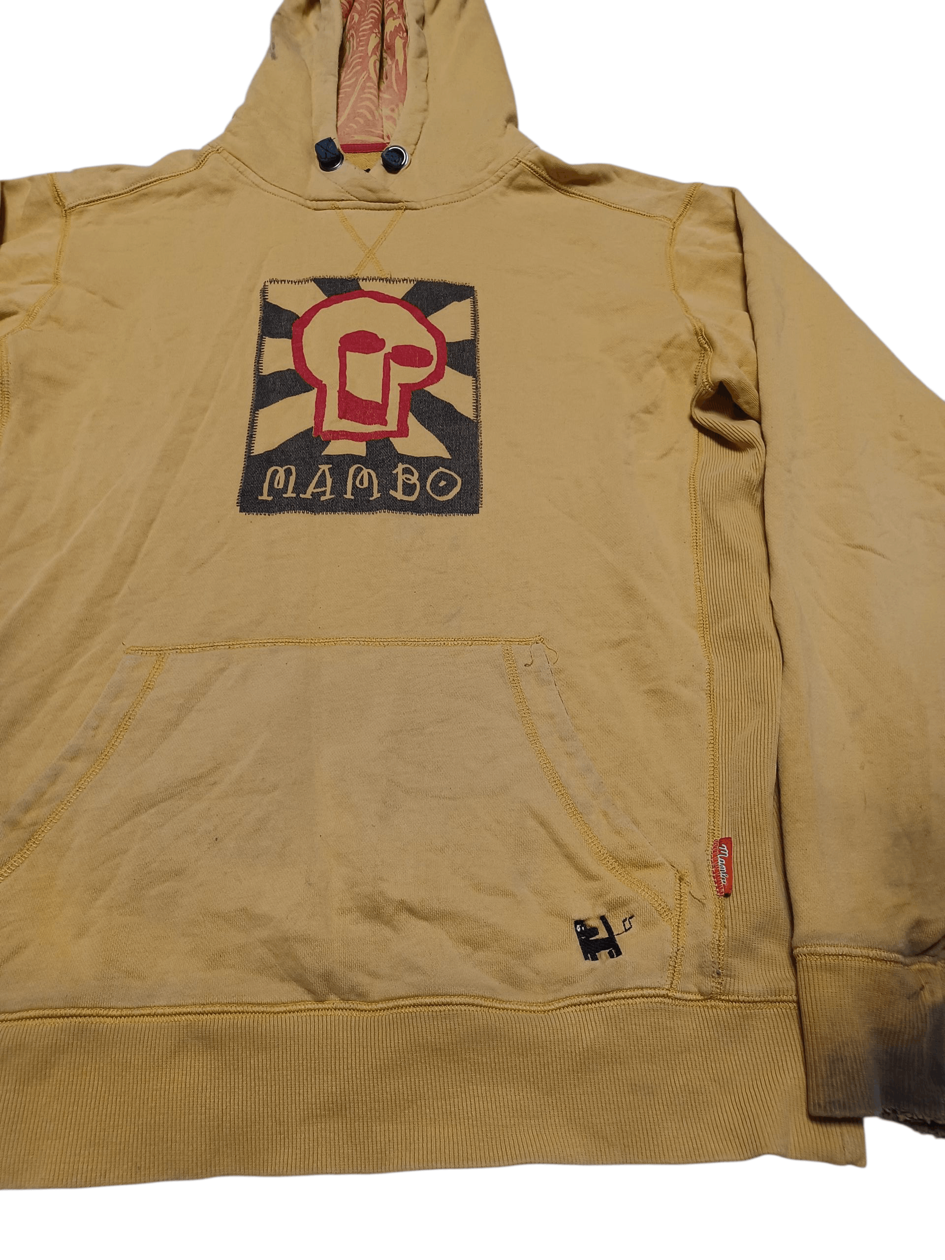 Mambo MAMBO SKULL VINTAGE BIGLOGO DIRTY HOODIE SURF SK8 Size US L / EU 52-54 / 3 - 2 Thumbnail