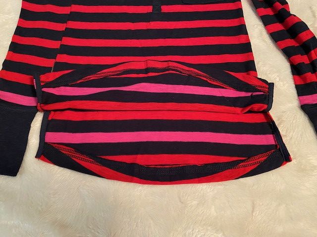 Garage Garage Striped Henley Top Ladies Junior Size XS NWT Size XS / US 0-2 / IT 36-38 - 4 Thumbnail