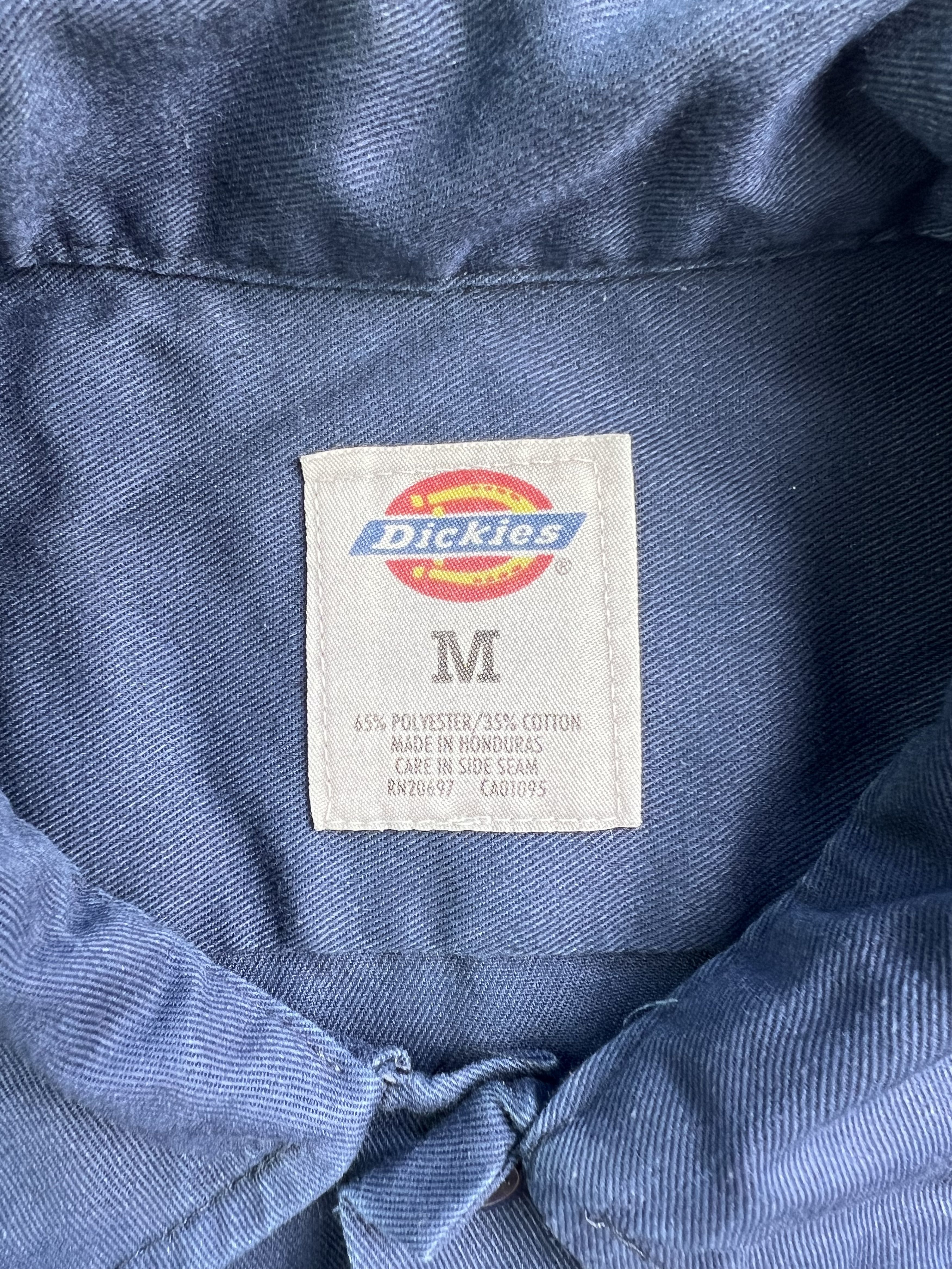 Dickies × Vintage Vintage Dickies Work Shirt Navy Blue Medium Size US M / EU 48-50 / 2 - 4 Thumbnail