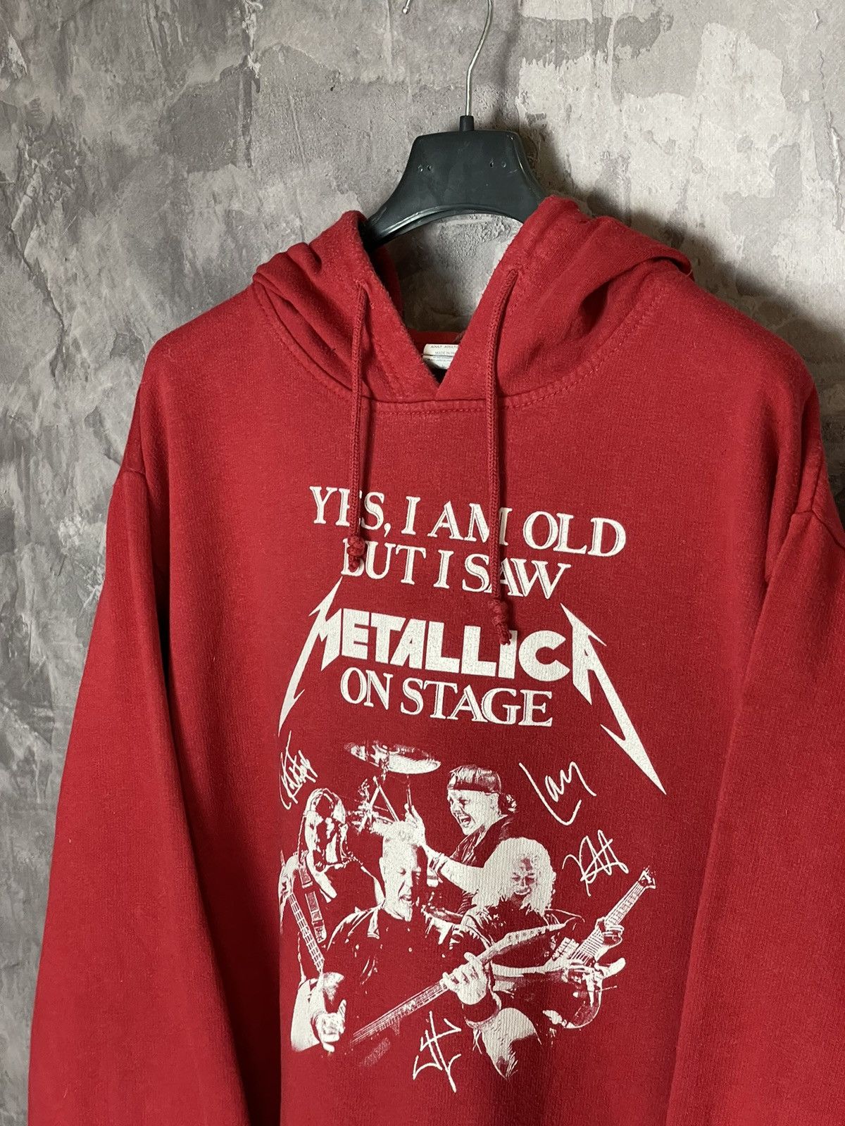 Metallica × Vintage Vintage Metallica Hoodie Y2K Humor Big Logo Size US XL / EU 56 / 4 - 6 Thumbnail
