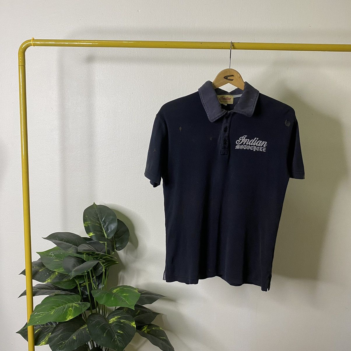 Harley Davidson × Indian Motorcycle Indian Motorcycle America's Pioneer Chrome Hearts Style Polo Size US S / EU 44-46 / 1 - 6 Thumbnail