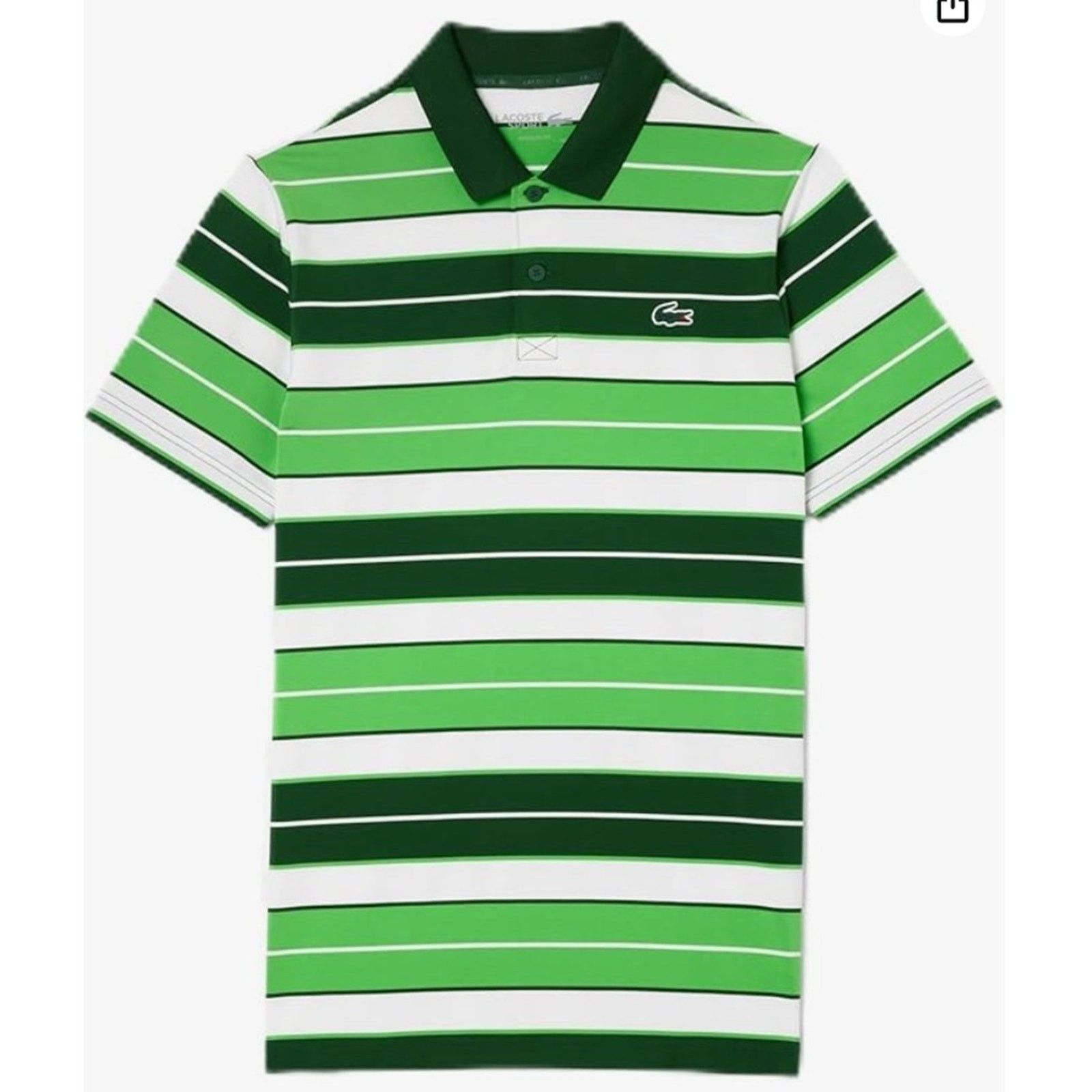 Lacoste Lacoste Men's Short Sleeve Regular Fit Golf Polo Green S Size US S / EU 44-46 / 1 - 1 Thumbnail