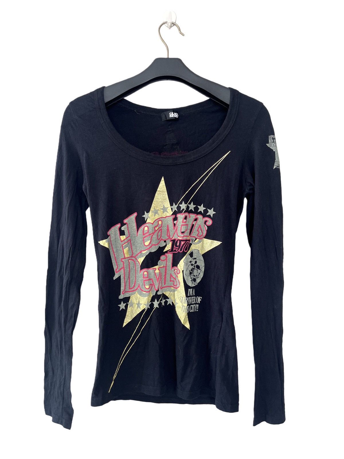 Beauty Beast GLAD NEWS HEAVENS DEVILS LONG SLEEVE Size US S / EU 44-46 / 1 - 1 Thumbnail