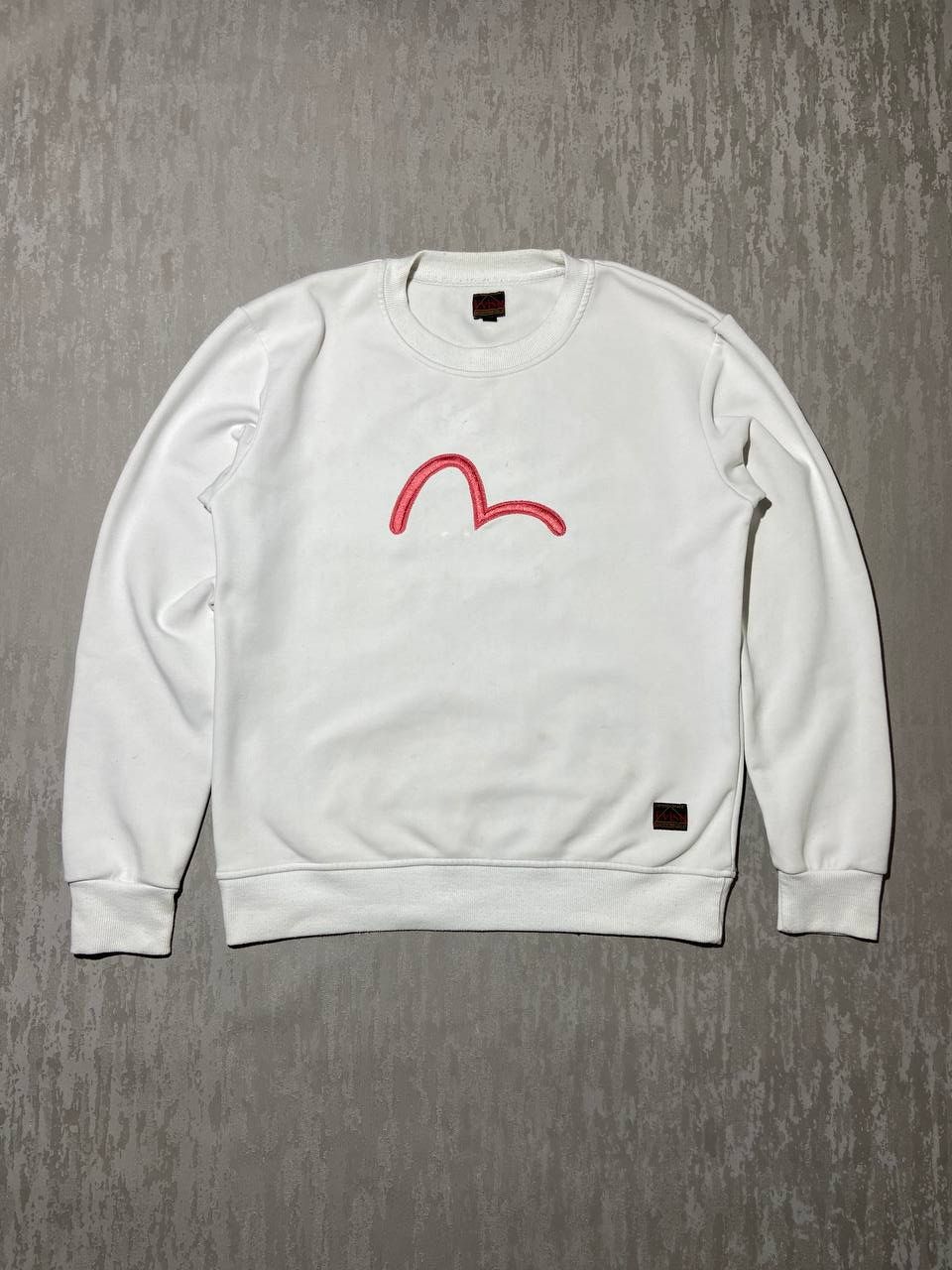 Evisu × Japanese Brand × Vintage Evisu Big Logo Sweatshirt White Size US S / EU 44-46 / 1 - 2 Thumbnail
