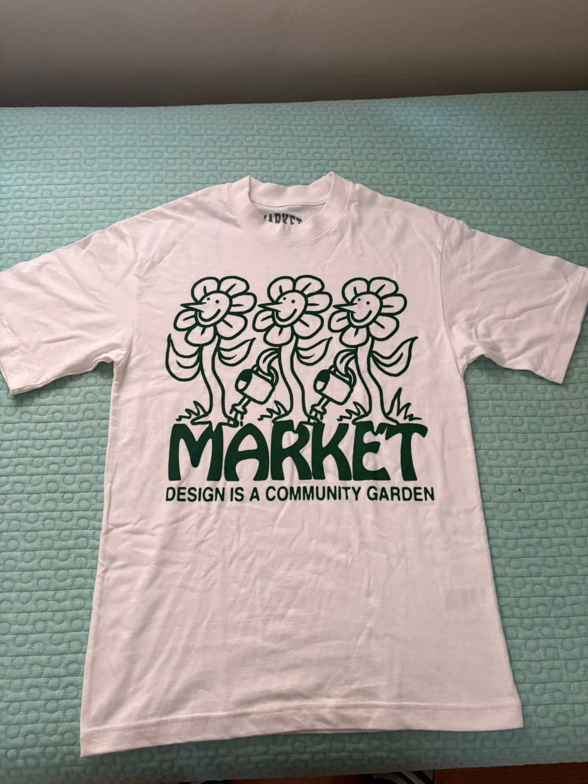 Market Market studios white tee Size US S / EU 44-46 / 1 - 1 Thumbnail