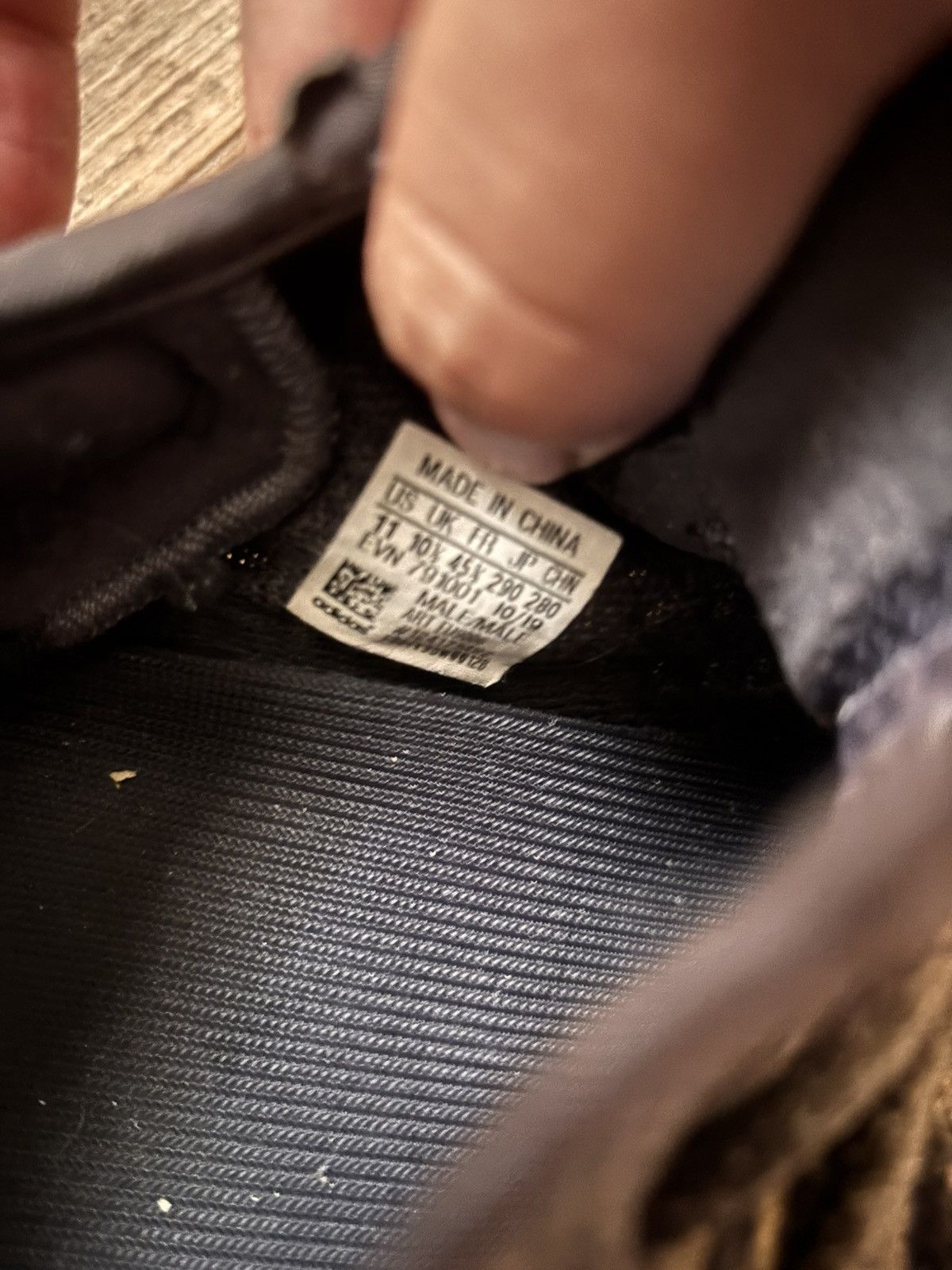 Yeezy Adidas Yeezy Boost 350 V2 Black Static Reflective Size US 11 / EU 44 - 4 Thumbnail