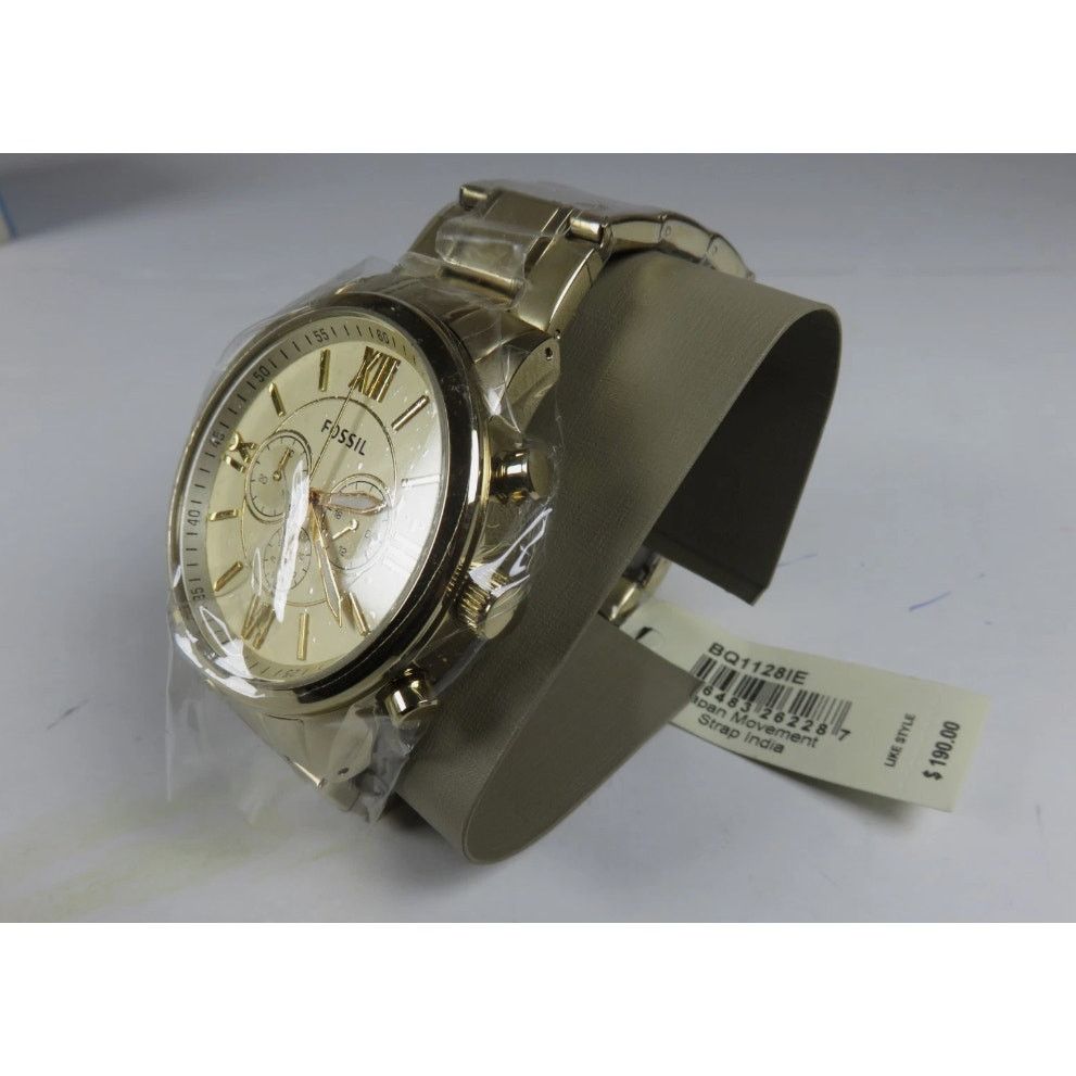 Fossil Fossil BQ1128IE Flynn Chronograph Stainless Steel Watch Size ONE SIZE - 3 Thumbnail