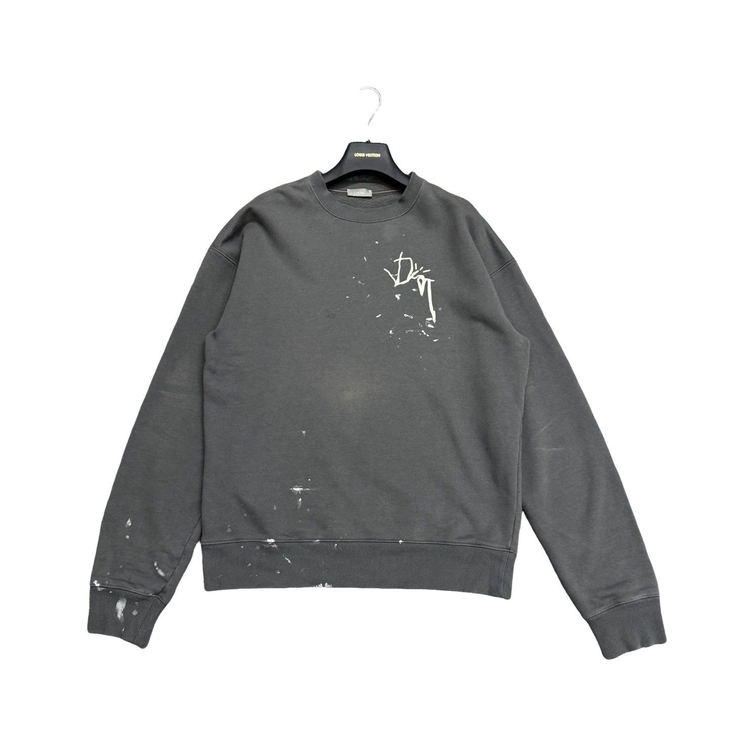 Dior Dior x Travis Scott Paint Splatter Sweatshirt Size XS Size US XS / EU 42 / 0 - 1 Thumbnail