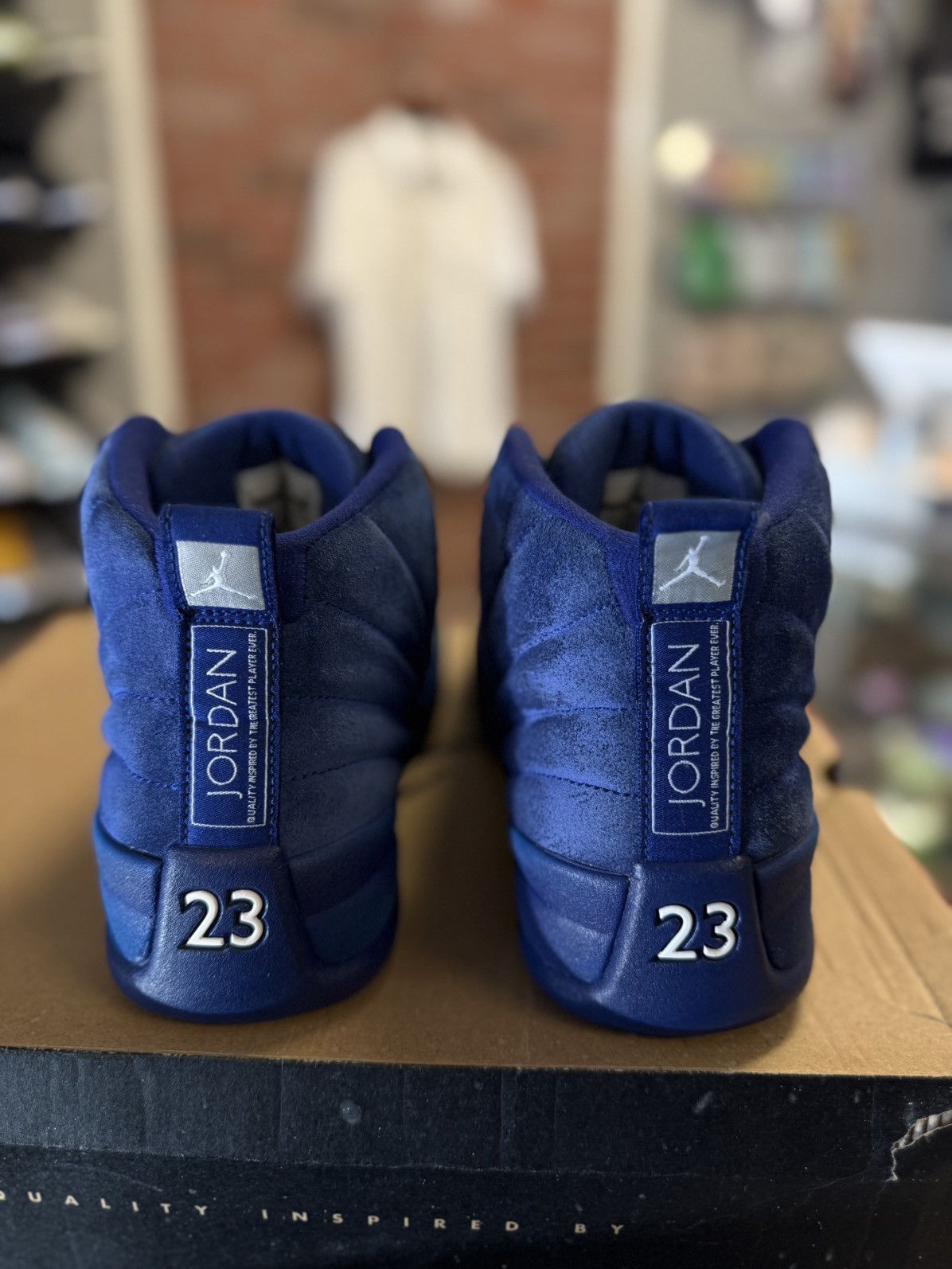 Jordan Brand × Nike Jordan 12 Deep Royal Blue 2016 Size 10.5 🧼 W/ BOX Size US 10.5 / EU 43-44 - 8 Thumbnail