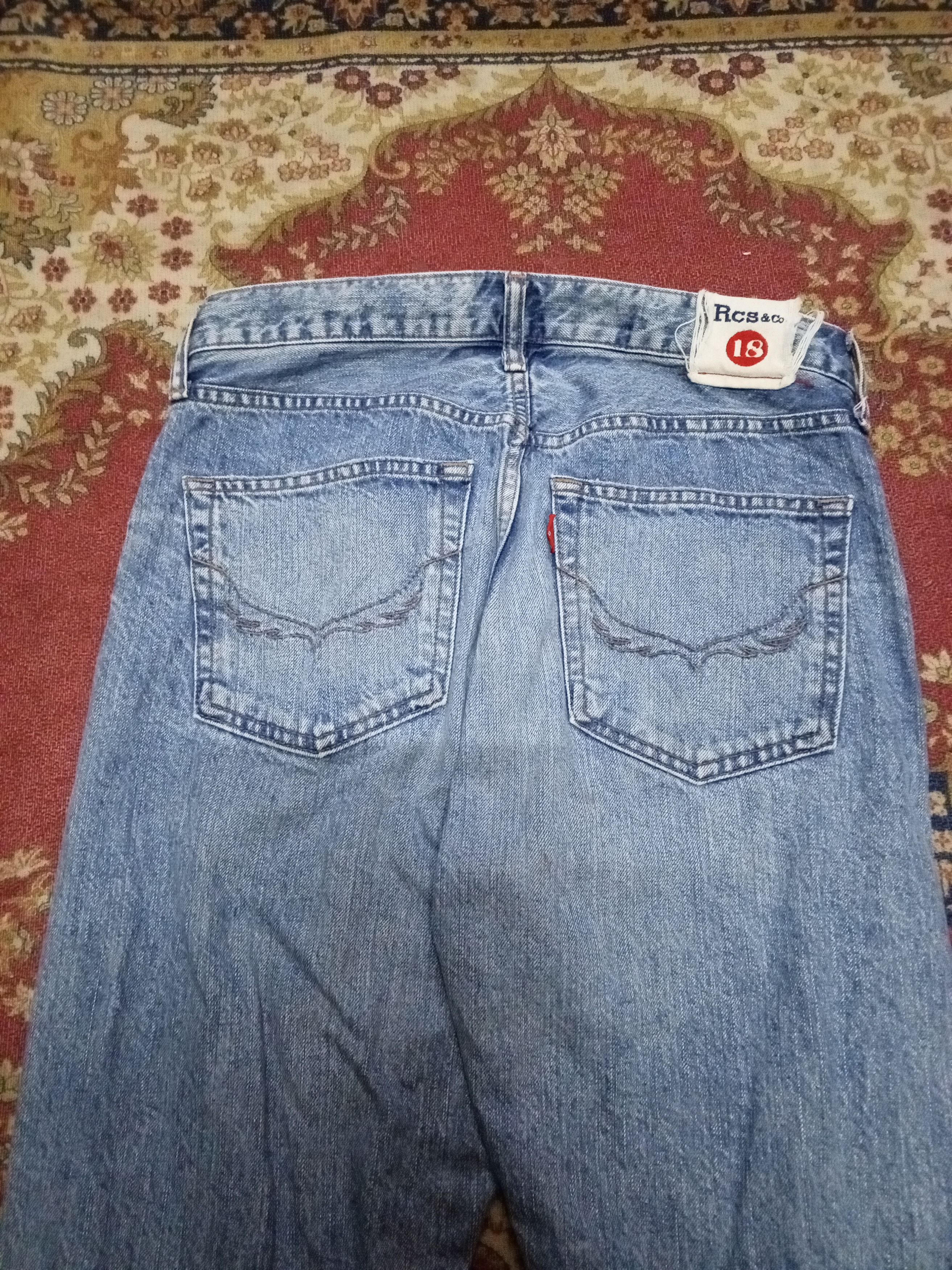 Japanese Brand RODEO CROWNS JEANS BLUE JAPAN Size US 30 / EU 46 - 6 Thumbnail