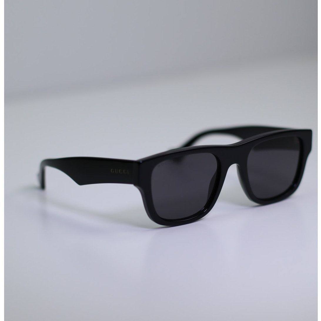 Gucci NEW Gucci Sunglasses GG1427S 001 Black Grey Men Authentic Size ONE SIZE - 7 Thumbnail