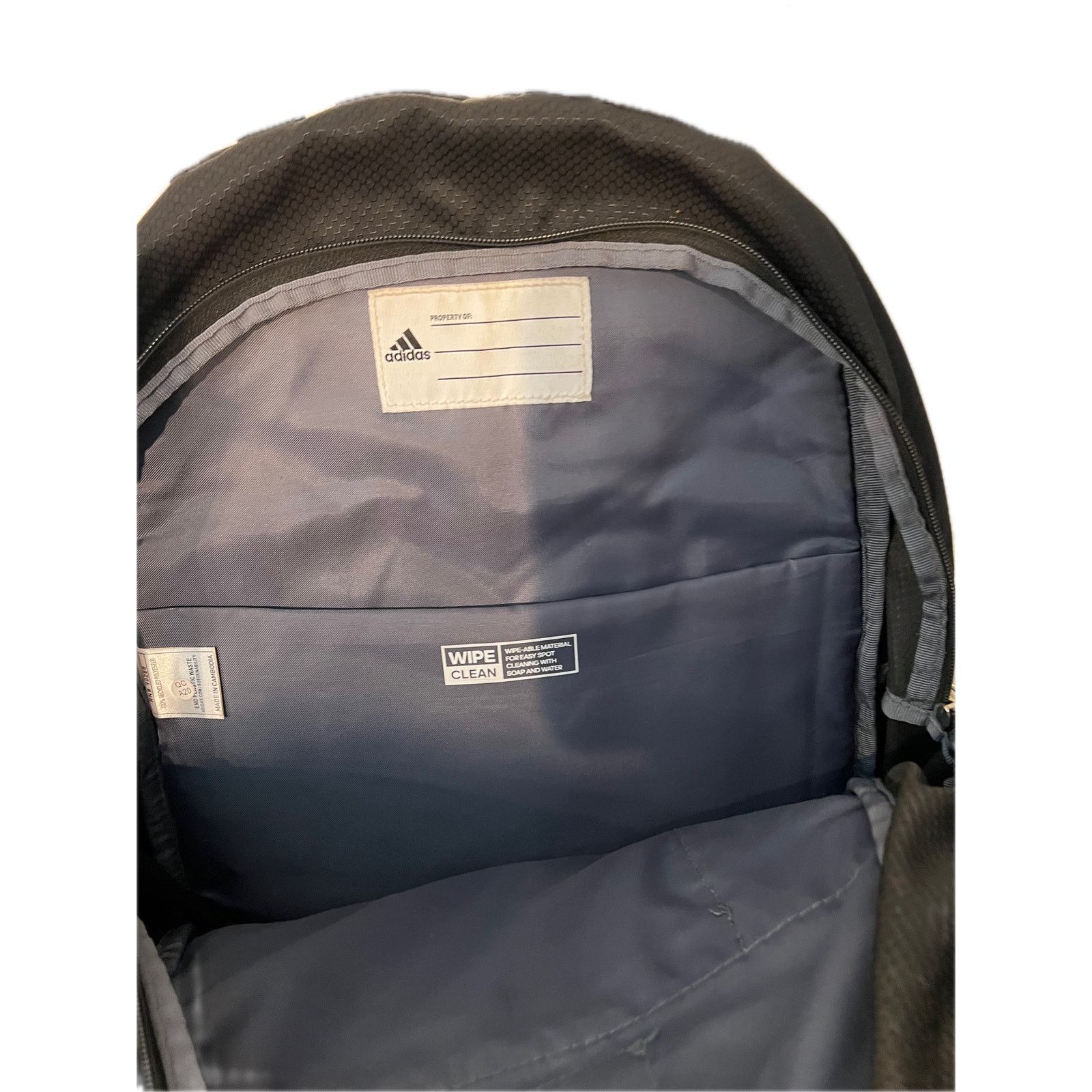 Adidas Adidas Prime 7 Gold Black Backpack Size 28 - 4 Thumbnail