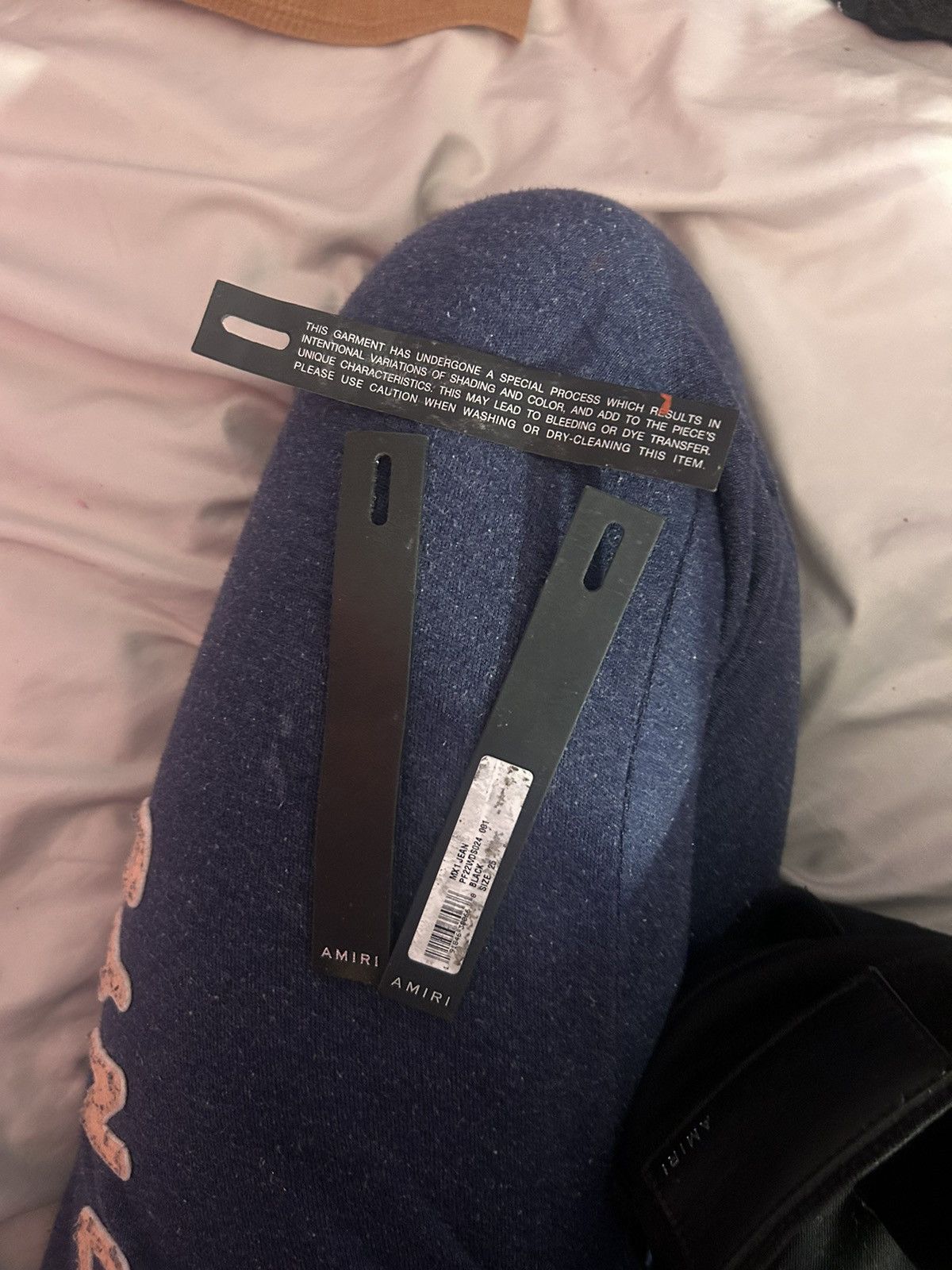 Amiri Women Mx 1 jean Size 25" / US 0 / IT 36 - 9 Thumbnail