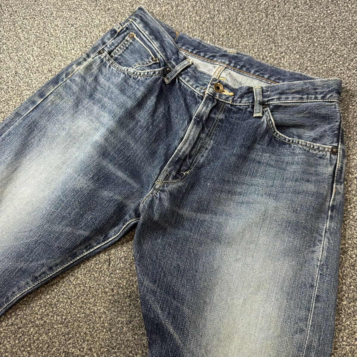 Kapital Archive Vintage Flared Japanese Selvedge Edwin 505s Redline Size US 31 - 3 Thumbnail