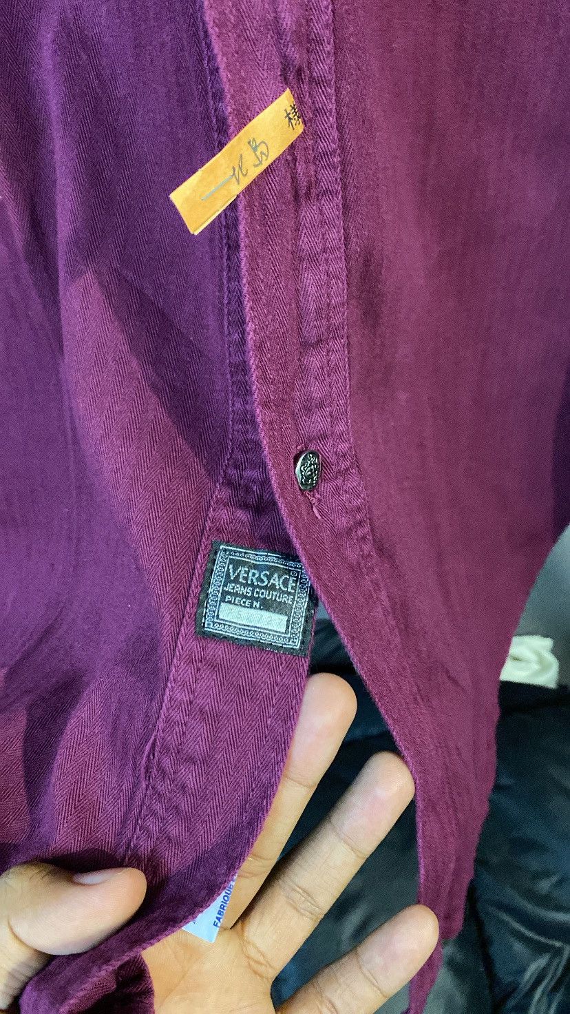 Designer × Versace Versace Designer Italy Button up Shirt Size US XL / EU 56 / 4 - 4 Thumbnail