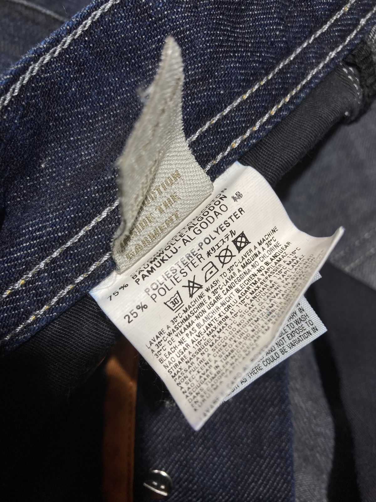 Diesel DIESEL Vintage Jeans Distressed Denim Flared Patch Pockets Size US 30 / EU 46 - 8 Thumbnail