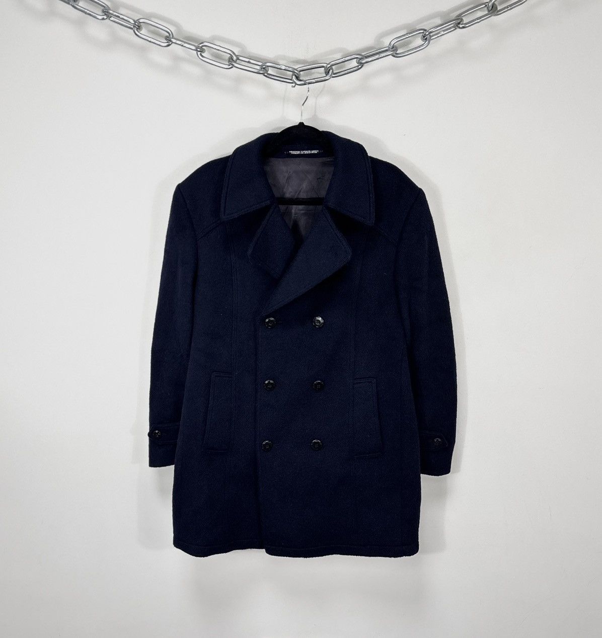 Other Vintage Steinbock Himalaya Men’s Double Breasted Wool Coat Size US M / EU 48-50 / 2 - 1 Thumbnail
