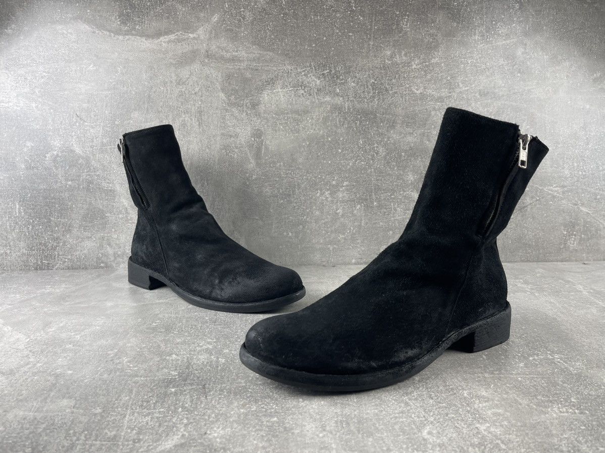 Officine Creative Officine Creative Avant-Garde Leather Ankle Boots Black Size US 8.5 / IT 38.5 - 4 Thumbnail