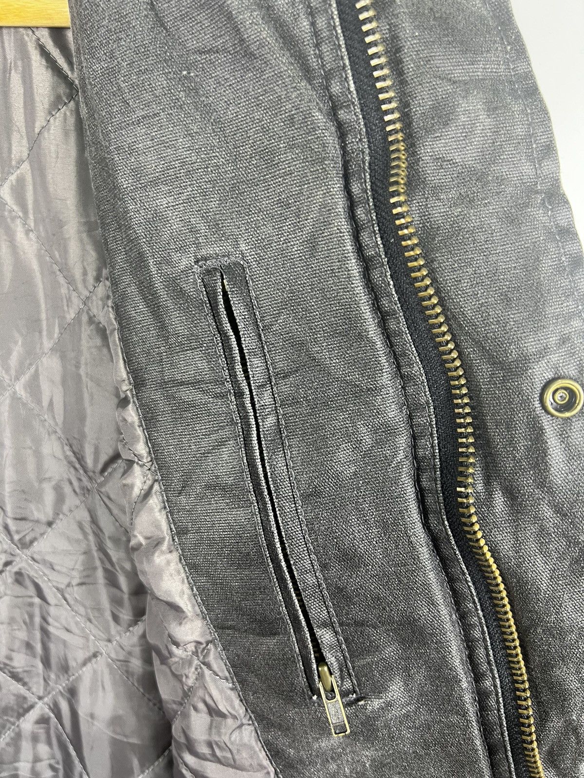Japanese Brand 🔥 RAGFAIR M65 MILITARY MINIMALIST STYLE BELT WAX COAT - M Size US L / EU 52-54 / 3 - 8 Thumbnail
