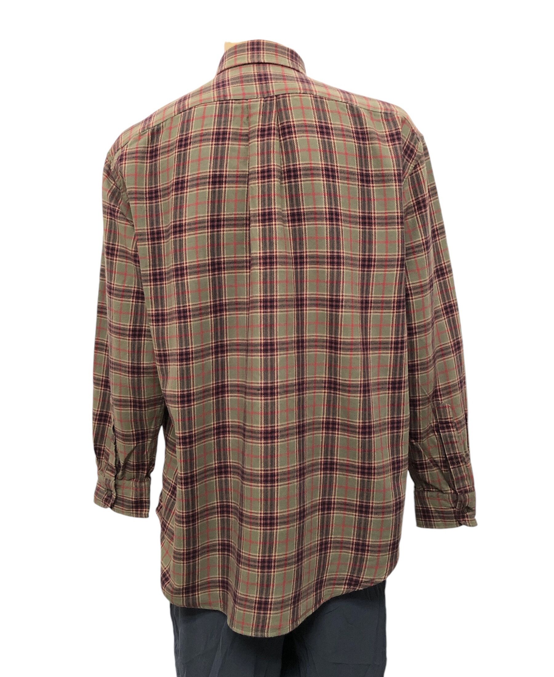 Flannel Vintage J.Crew Flannel Size US M / EU 48-50 / 2 - 2 Thumbnail