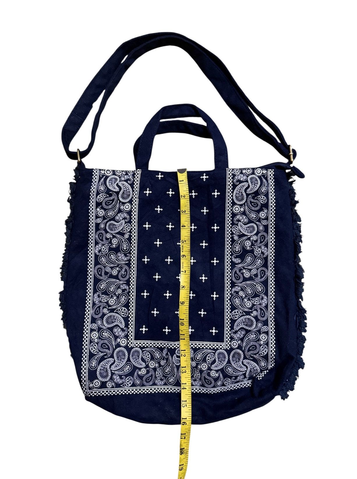 Japanese Brand Ranson Paisley Totes Bag Size ONE SIZE - 5 Thumbnail