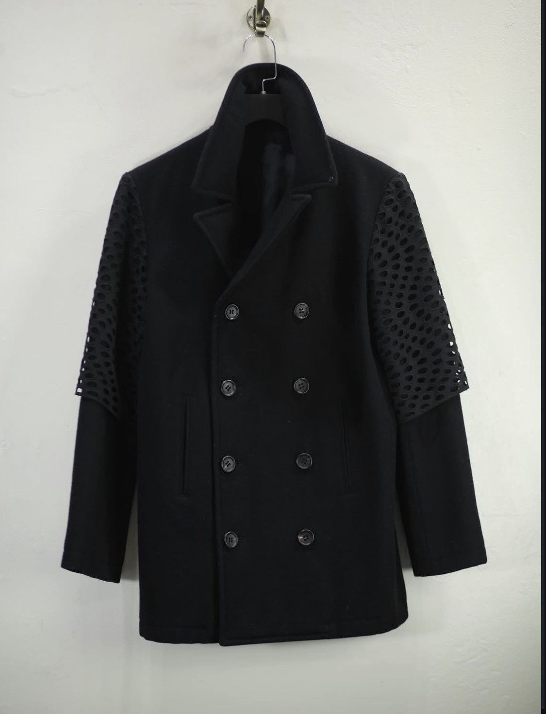 Y's Y's Pea Coat Size US XL / EU 56 / 4 - 2 Thumbnail