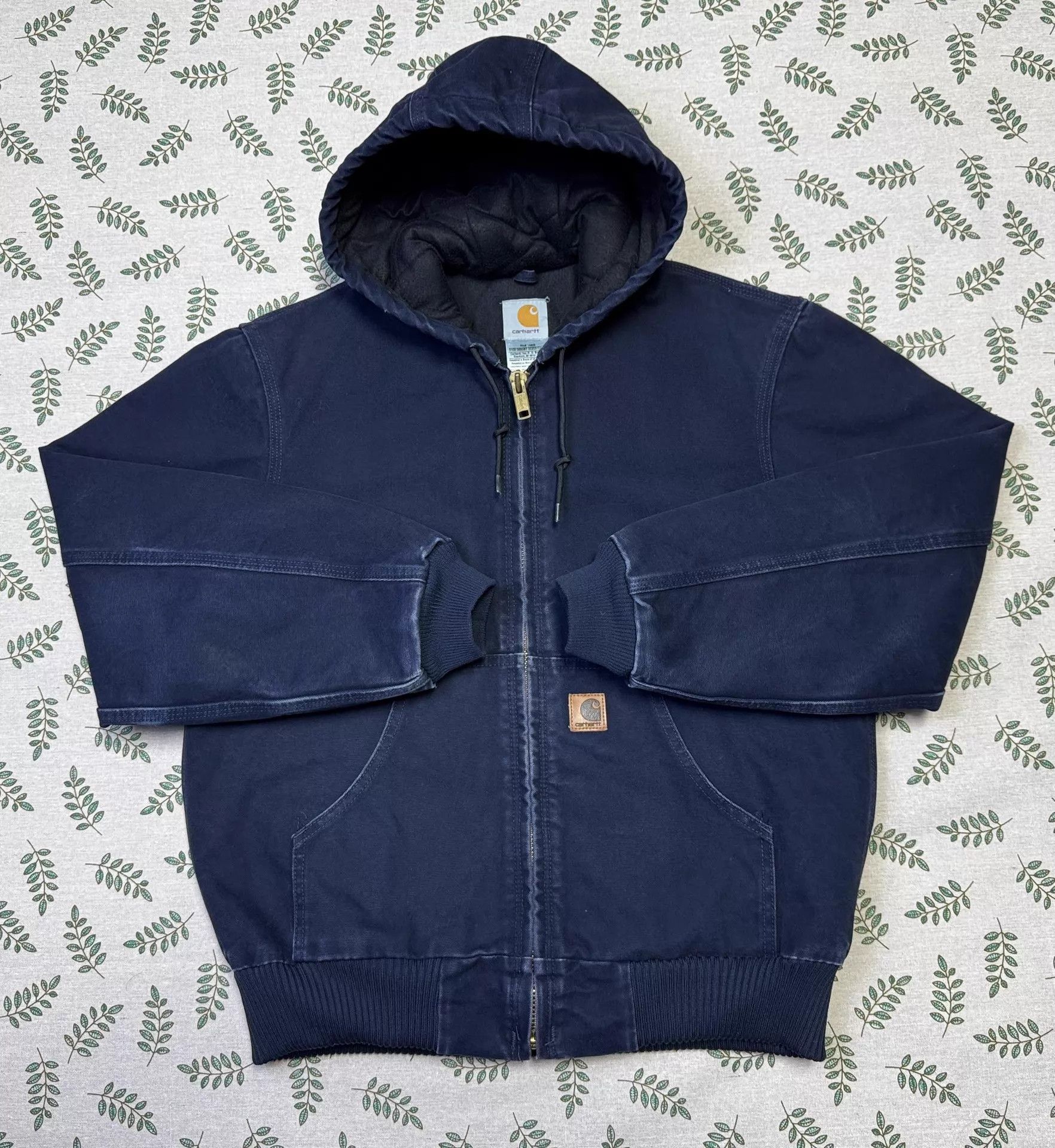 Carhartt Vintage Carhartt J130 MDT Midnight Blue S Jacket Size US S / EU 44-46 / 1 - 1 Thumbnail