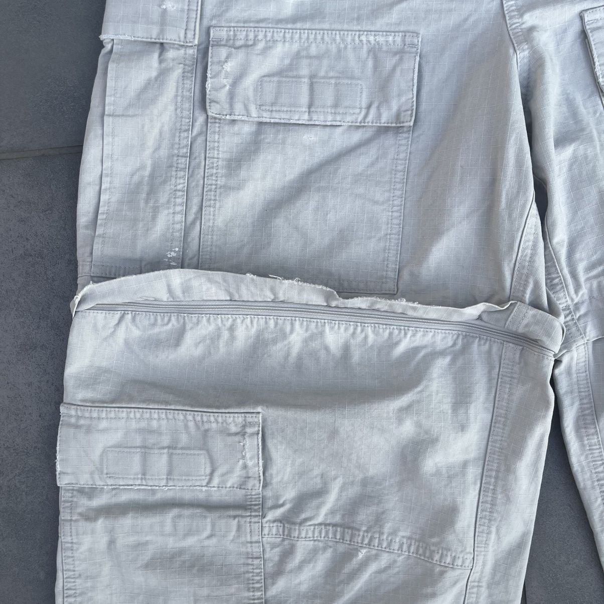 Balenciaga Balenciaga Distressed Zip Off Cargo Trousers Size US 32 / EU 48 - 8 Thumbnail