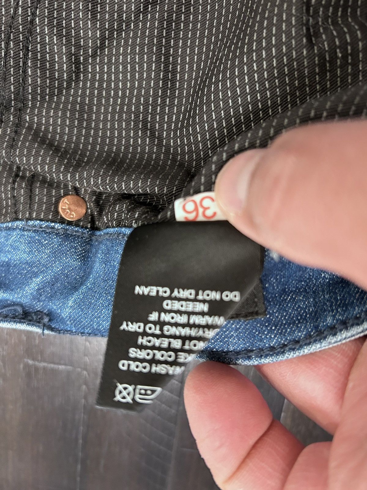 Cult Of Individuality Light blue Stretch Denim Size US 36 / EU 52 - 10 Thumbnail