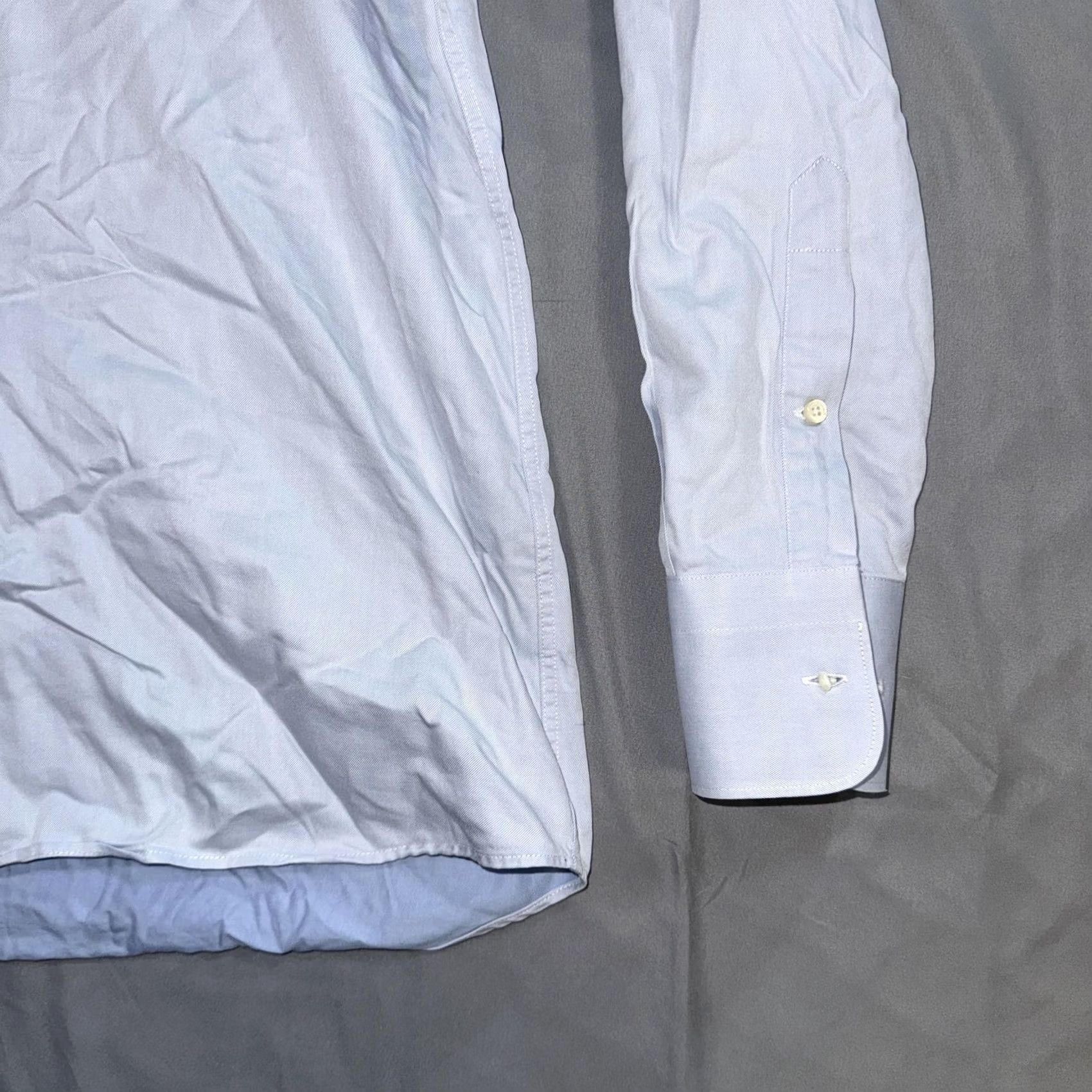 Suitsupply Suitsupply Dress Shirt Mens 40 Blue Egyptian Cotton Long Sleeve Dress Shirt Mens 40 Blue Egyptian Cotton Long Sleeve Ladies? Size 40R - 6 Thumbnail