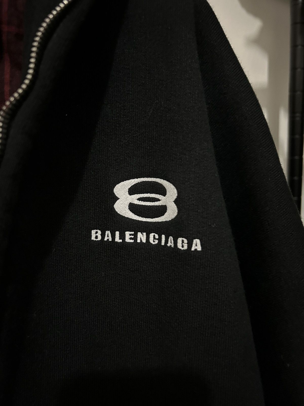Balenciaga Balenciaga Unity Triple Layered Zip Up Hoodie Size US XL / EU 56 / 4 - 6 Thumbnail