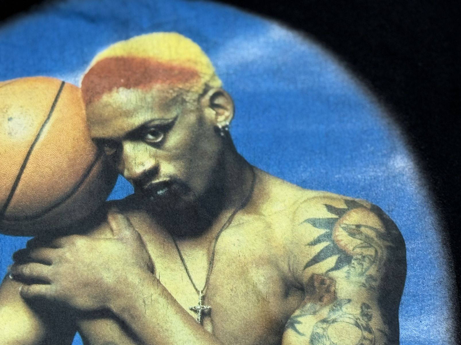 Vintage Vintage 90s Dennis Rodman Bad as I Wanna Be T-Shirt Size US L / EU 52-54 / 3 - 5 Thumbnail