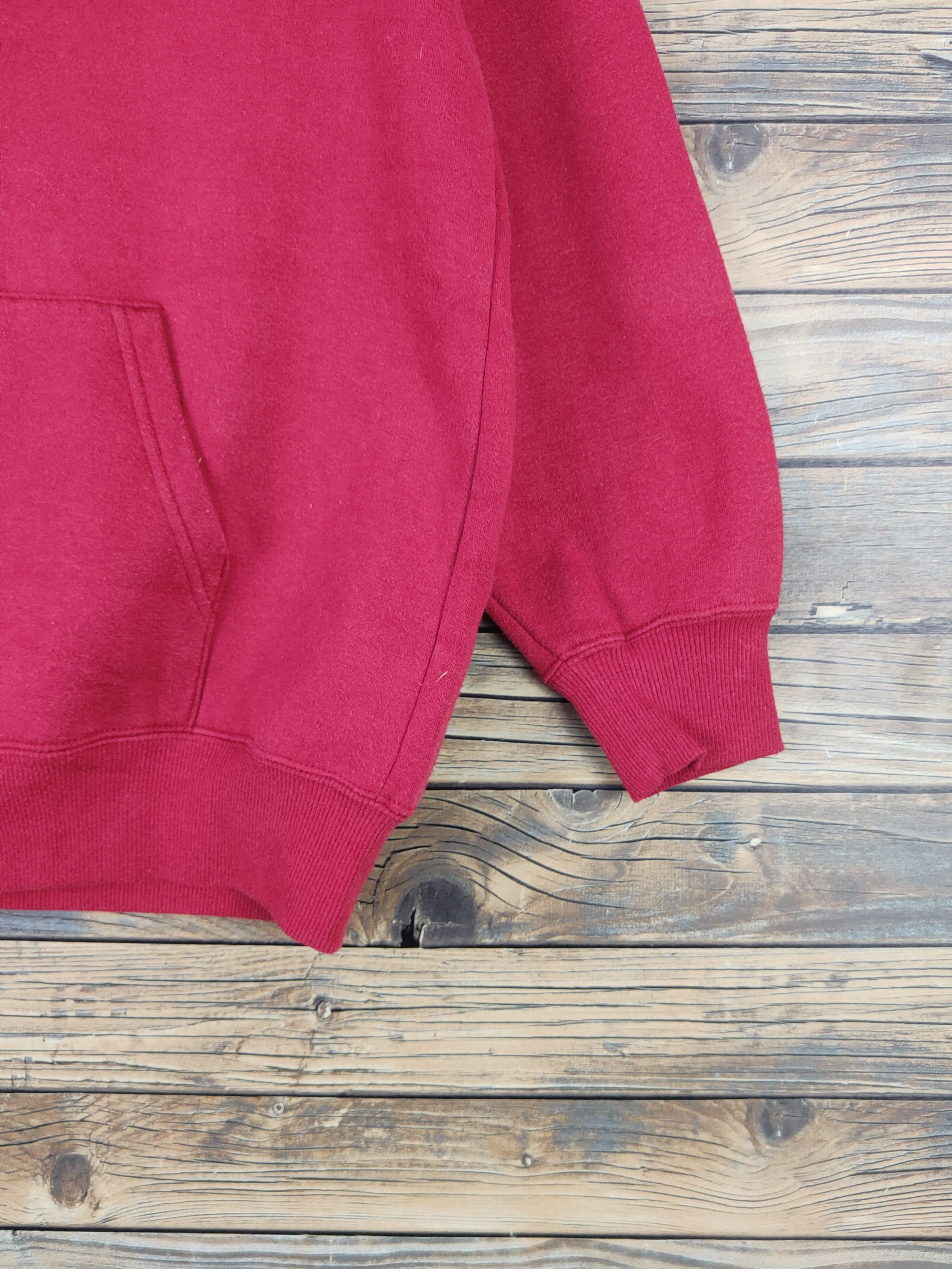 Japanese Brand Modern Label Red Hoodie Sweatshirts #W1291 Size US M / EU 48-50 / 2 - 6 Thumbnail