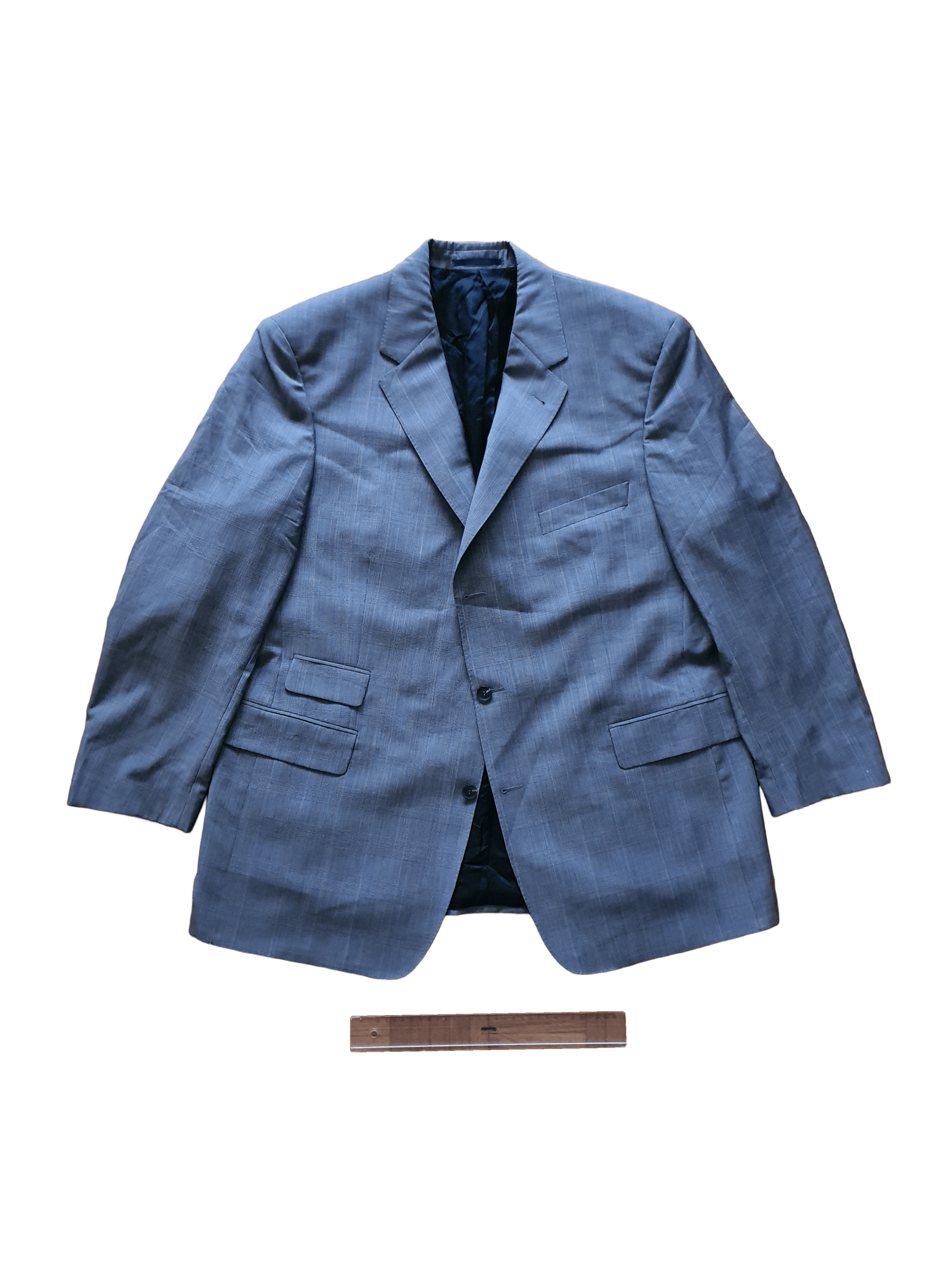 Burberry BURBERRY LONDON - Vintage Sports Coat Jacket - Glenplaid Size 46S - 1 Thumbnail