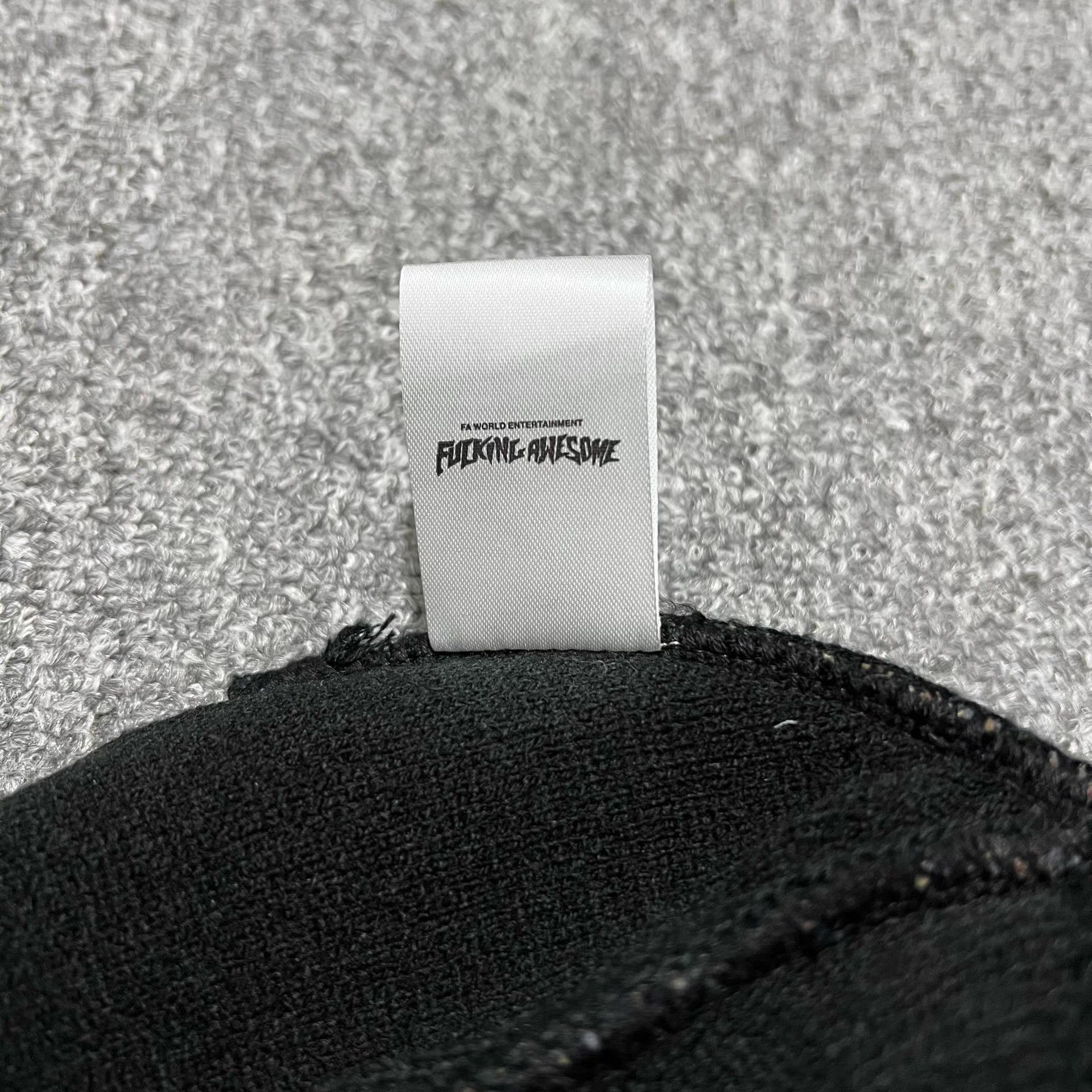 Fucking Awesome Fucking Awesome Old Money Style Knitted Beanie。 Q7 Size ONE SIZE - 5 Thumbnail