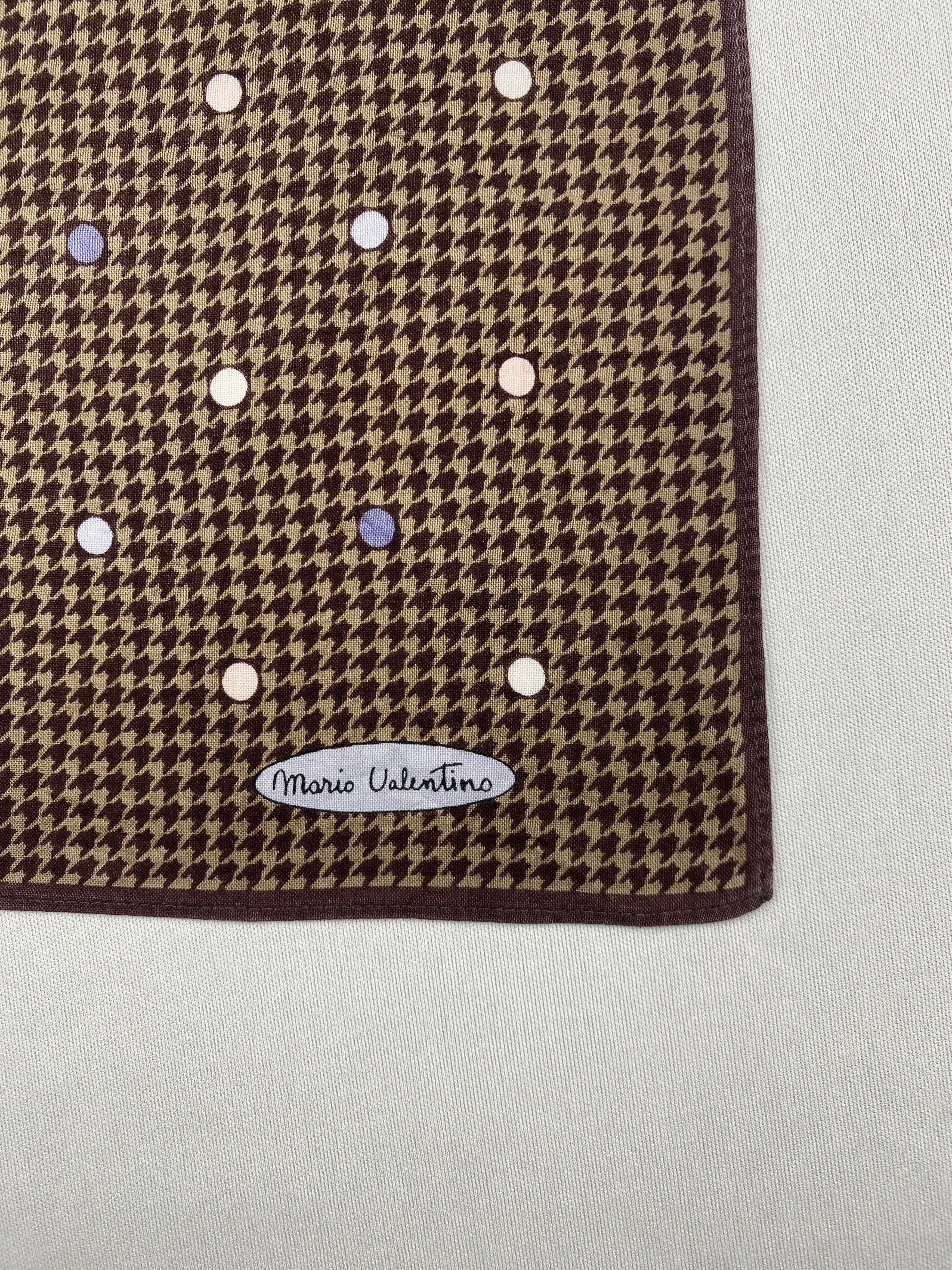 Mario Valentino Mario Valentino Handkerchief Pocket Square Bandana HM0034 Size ONE SIZE - 5 Thumbnail