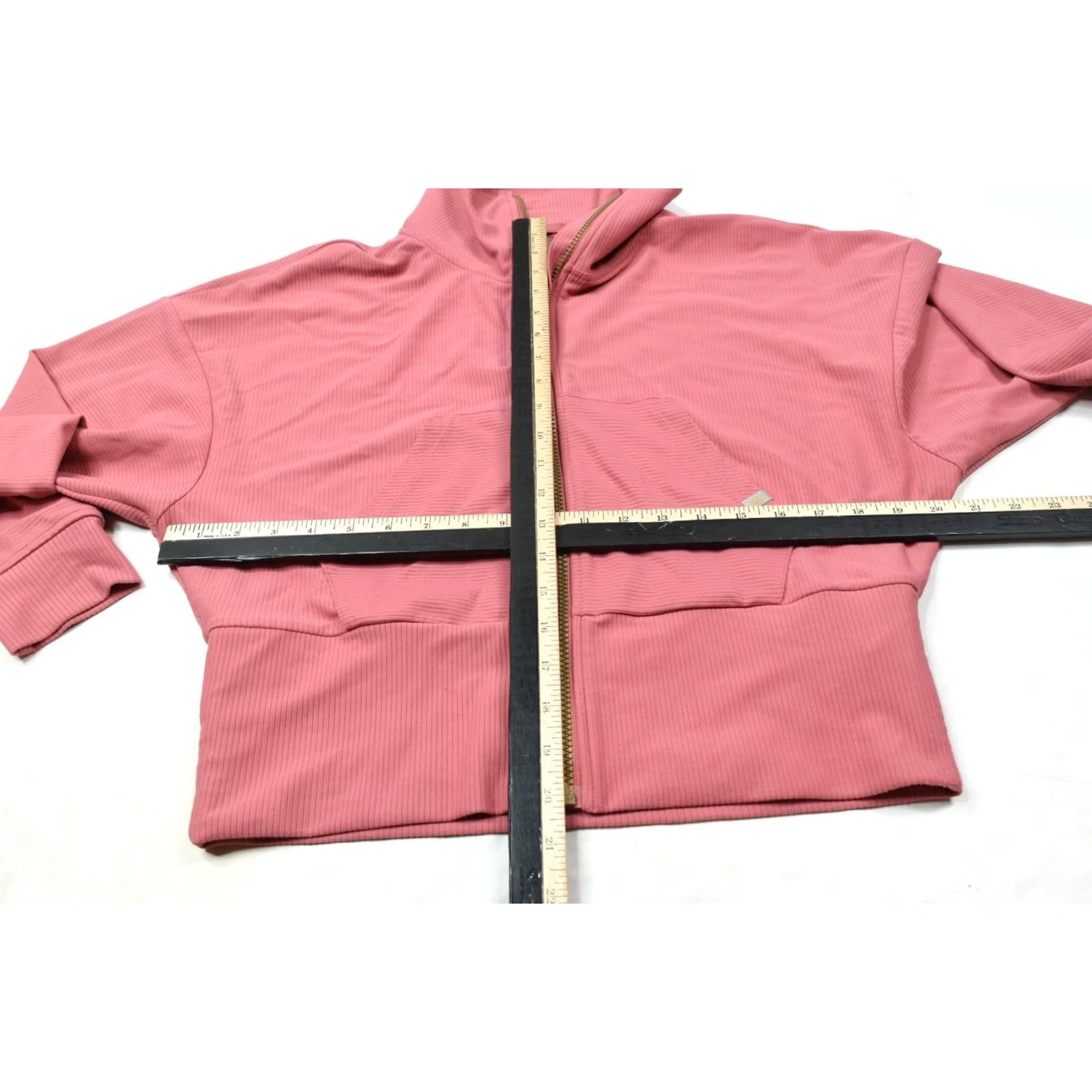 Rhone Rhone Ripple Full Zip Womens Medium Hibiscus Blush Long Sleeve Stretch Active Size M / US 6-8 / IT 42-44 - 7 Thumbnail