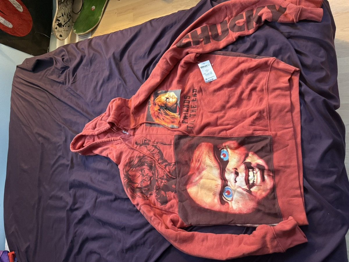 Walmart Chucky sweatshirt mens large Size US L / EU 52-54 / 3 - 2 Thumbnail