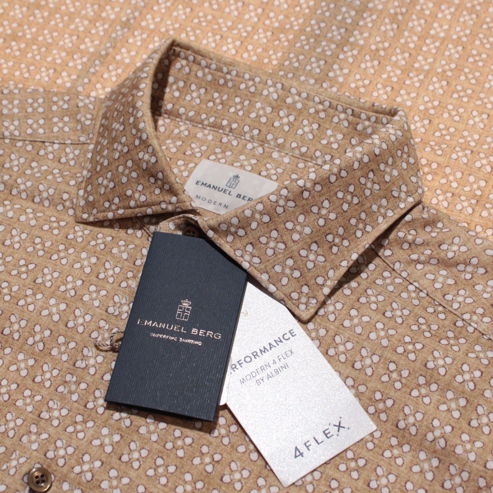 Other Emanuel Berg New with tags Shirt Size L US In Beige Size US L / EU 52-54 / 3 - 1 Thumbnail