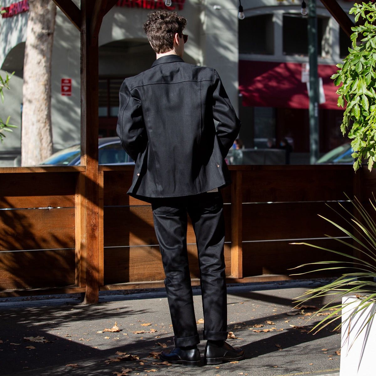 Indigofera Indigofera Copeland Slim Denim Jacket 14oz Black Selvedge Size US XS / EU 42 / 0 - 4 Thumbnail