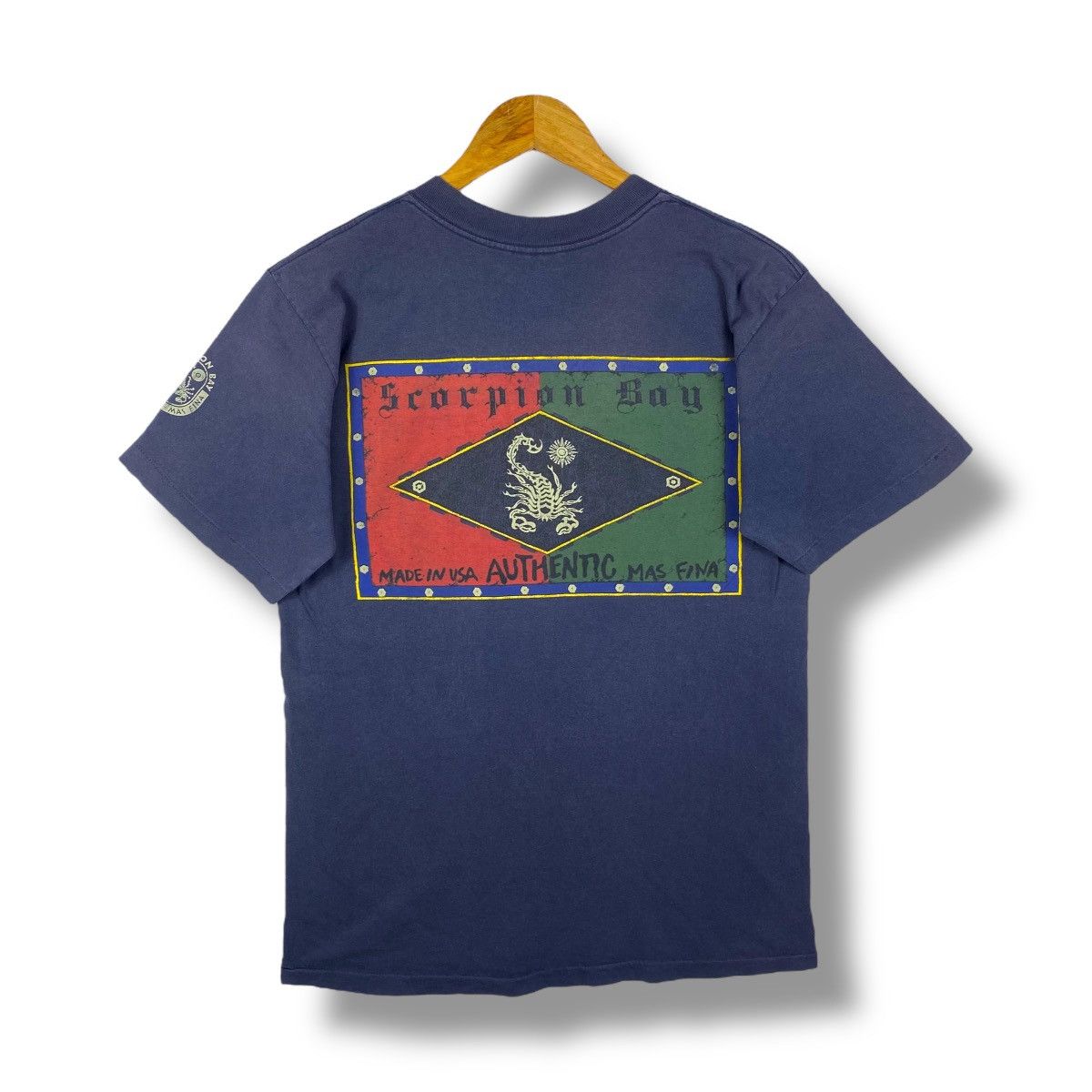 Vintage Vintage 90's SCORPION BAY Authentic Mas Fina Made In Usa Size US M / EU 48-50 / 2 - 1 Thumbnail